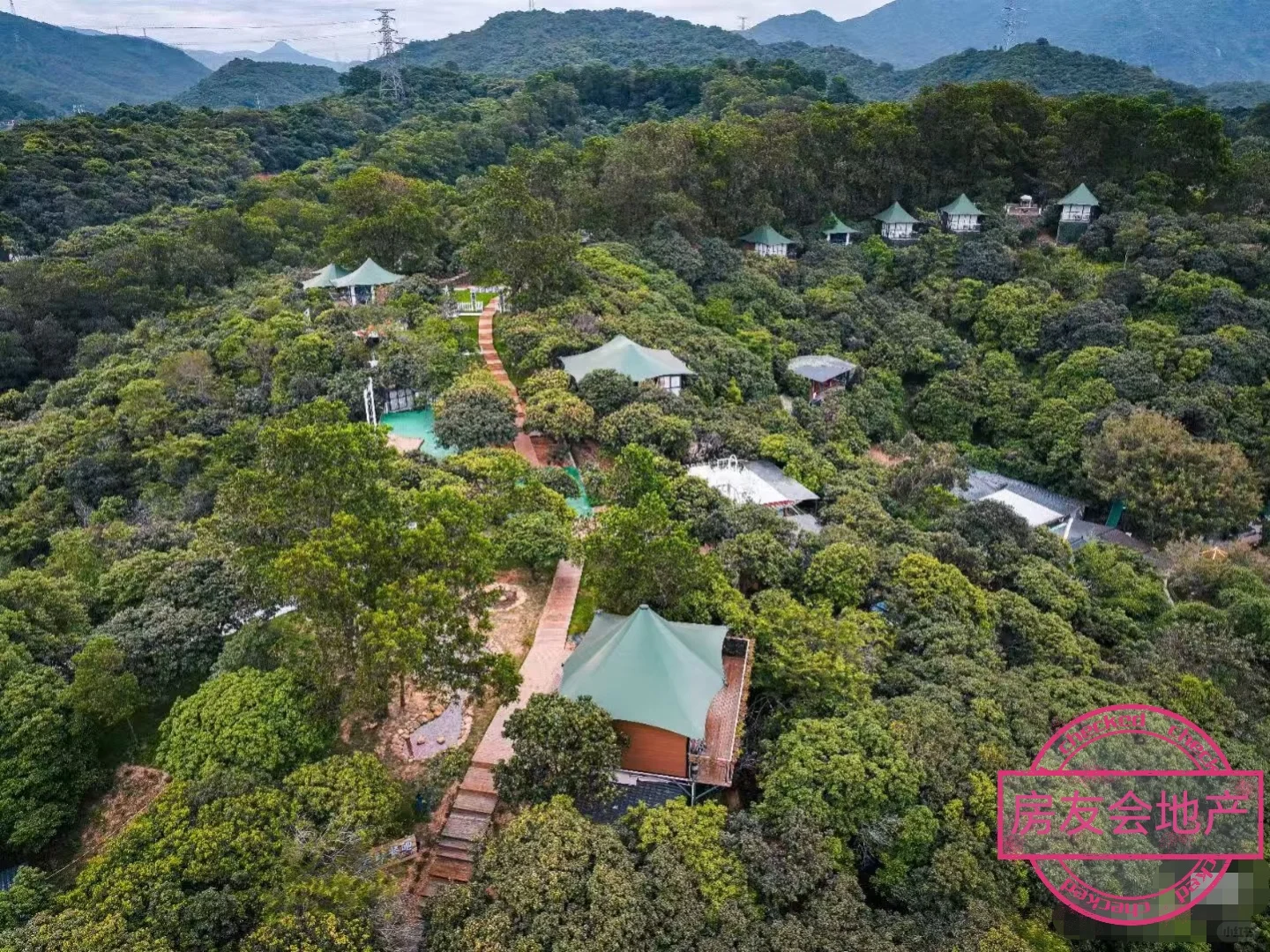 深圳梧桐山山顶独门独院高端度假庄园出租