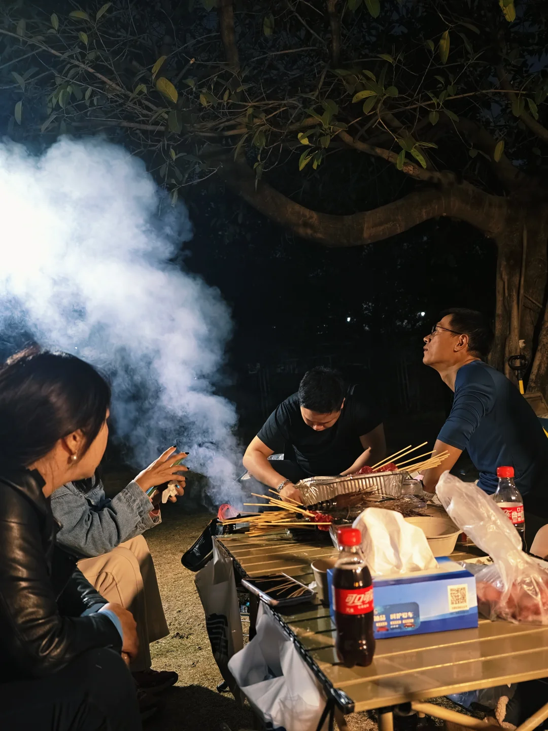 深圳的露营烧烤聚会太快乐了