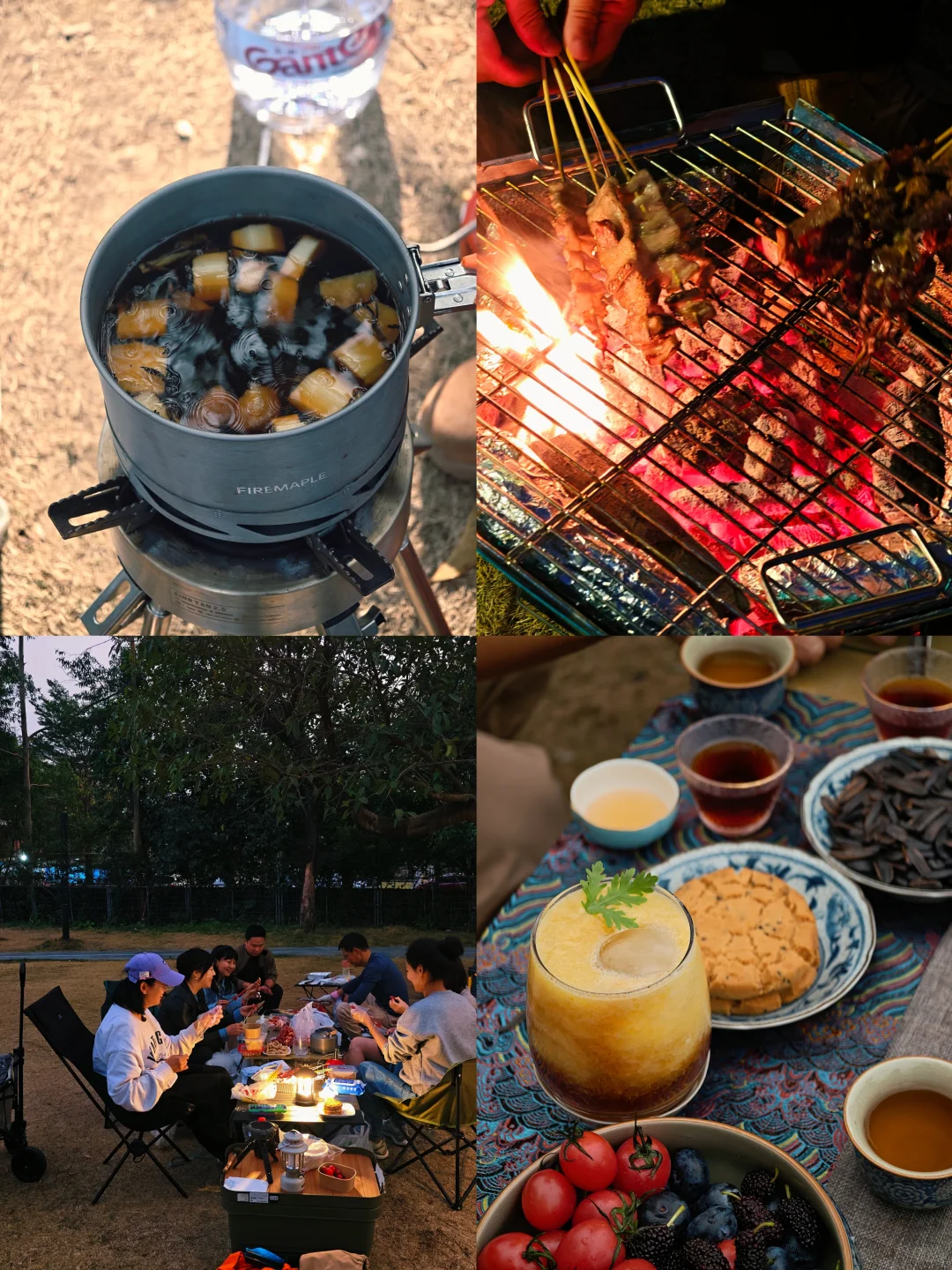 深圳的露营烧烤聚会太快乐了