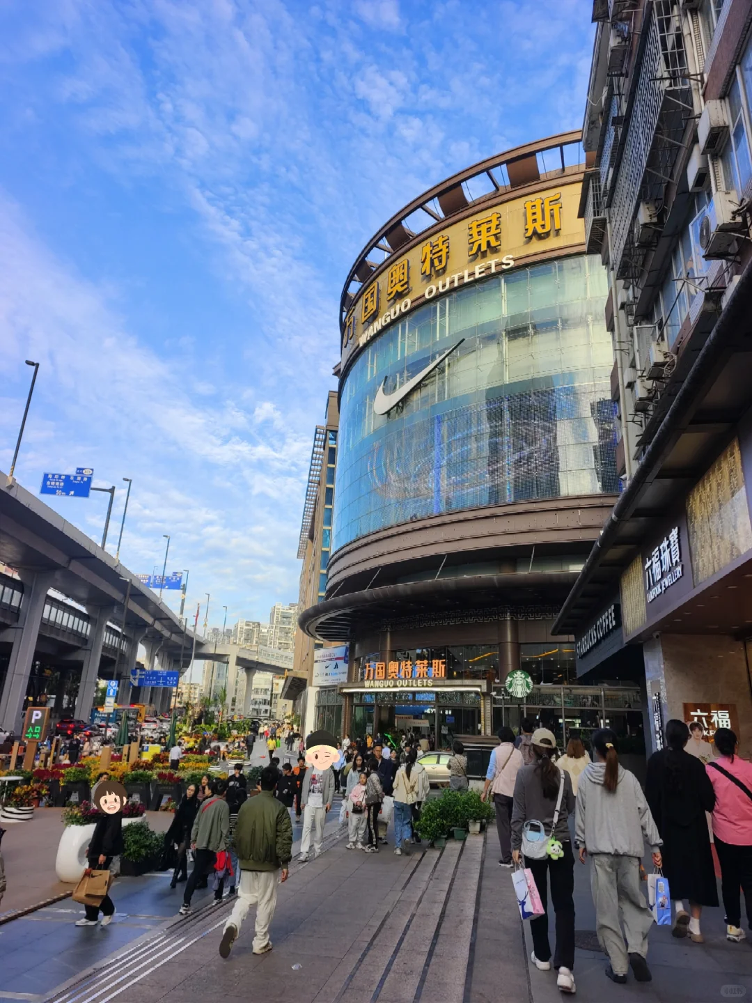 广州万国奥特莱斯实录！人多到像在 “抢”