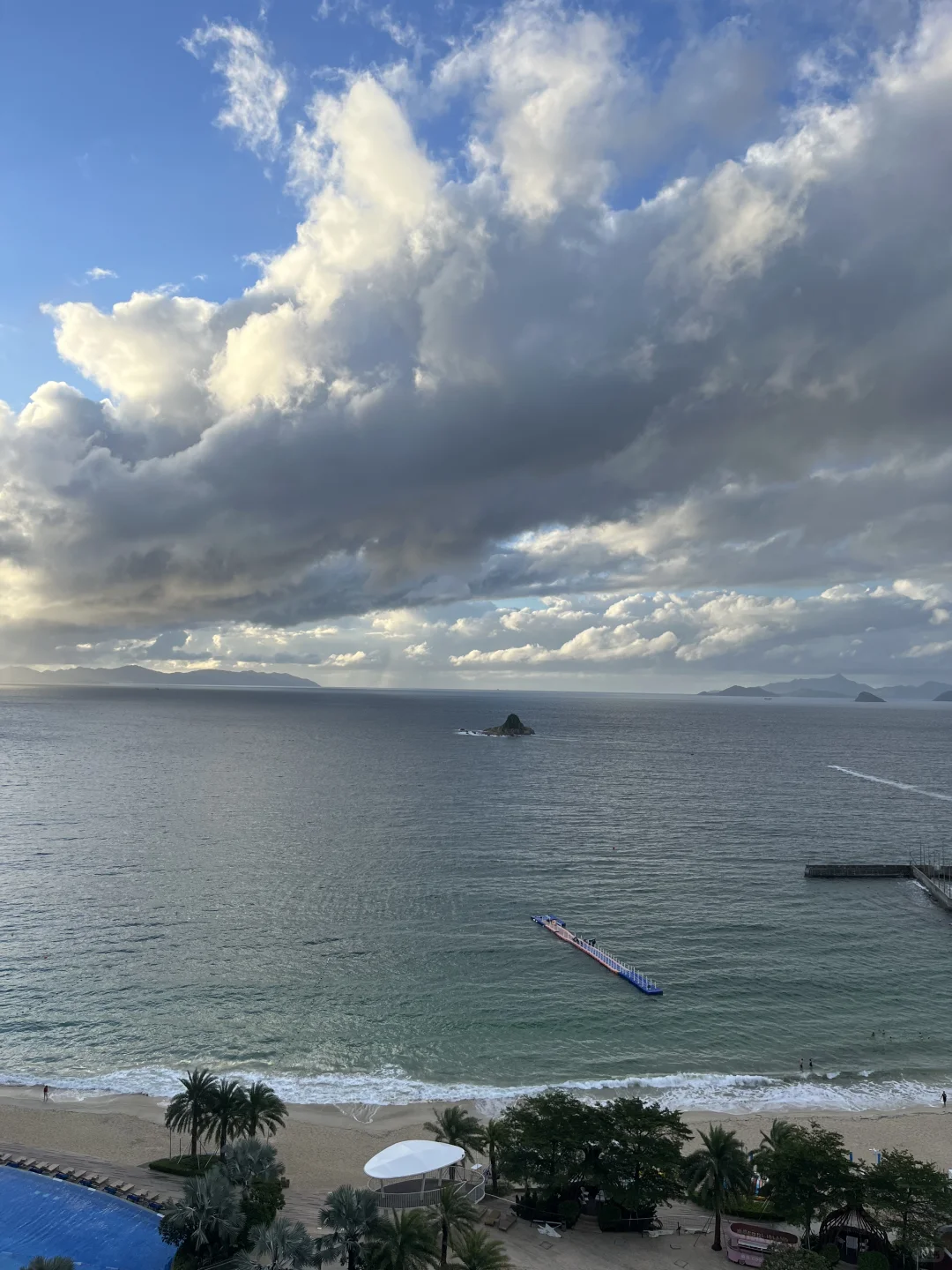 去了大梅沙后觉得桔钓沙简直是个…