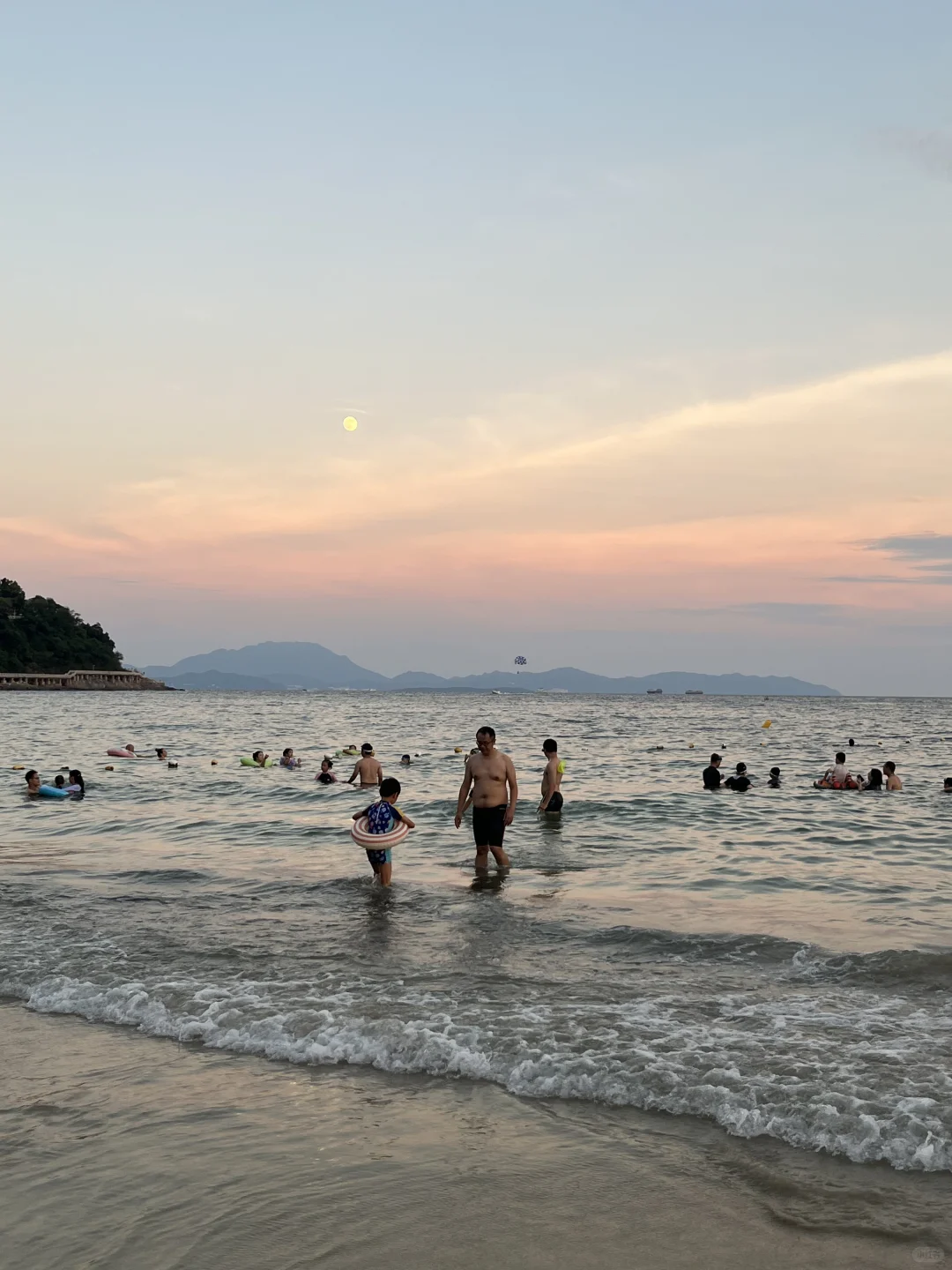 去了大梅沙后觉得桔钓沙简直是个…