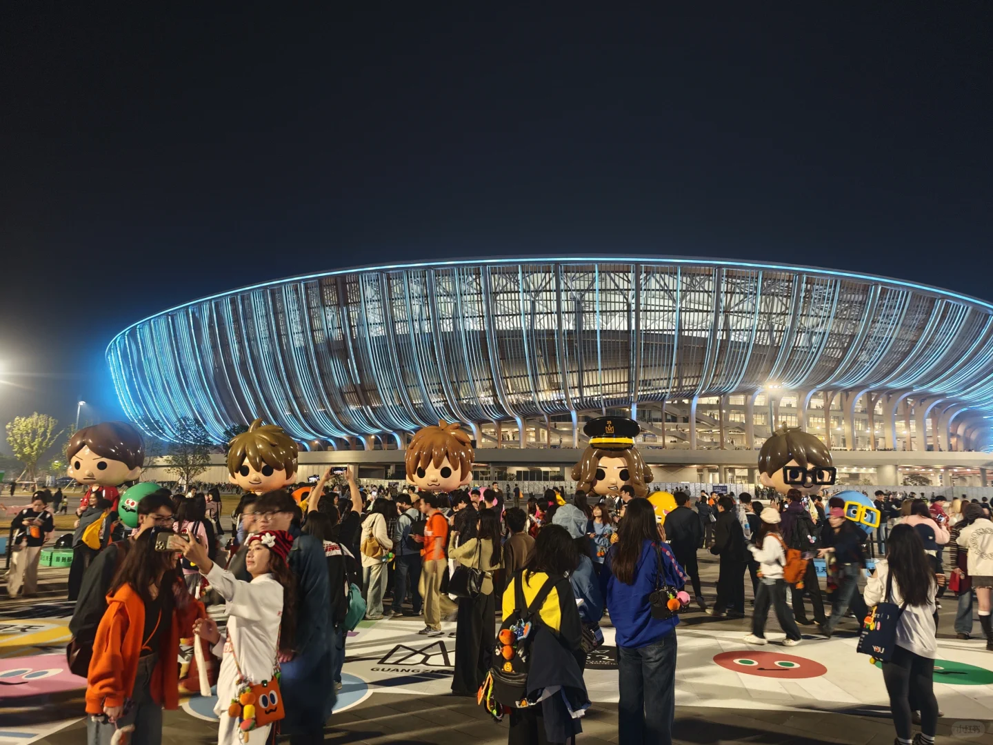 路人粉来广州五月天演唱会报道啦！