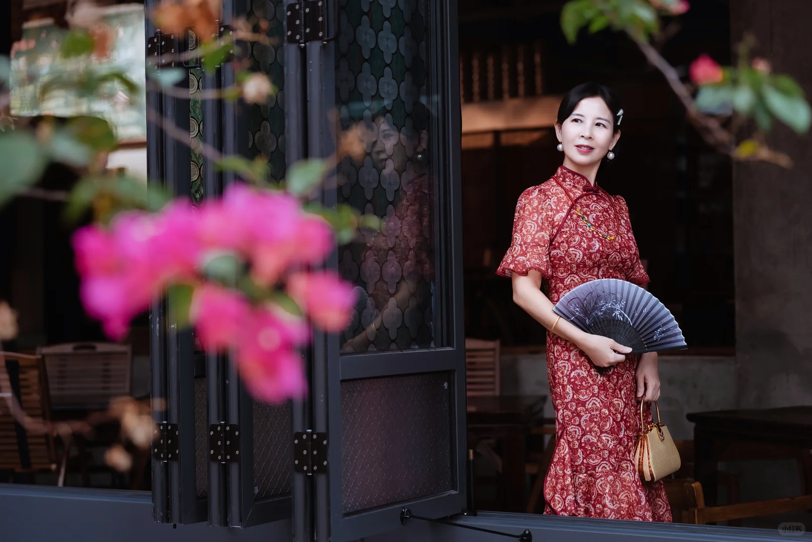 在东莞CBD挖到的老茶馆！穿旗袍适配度100%