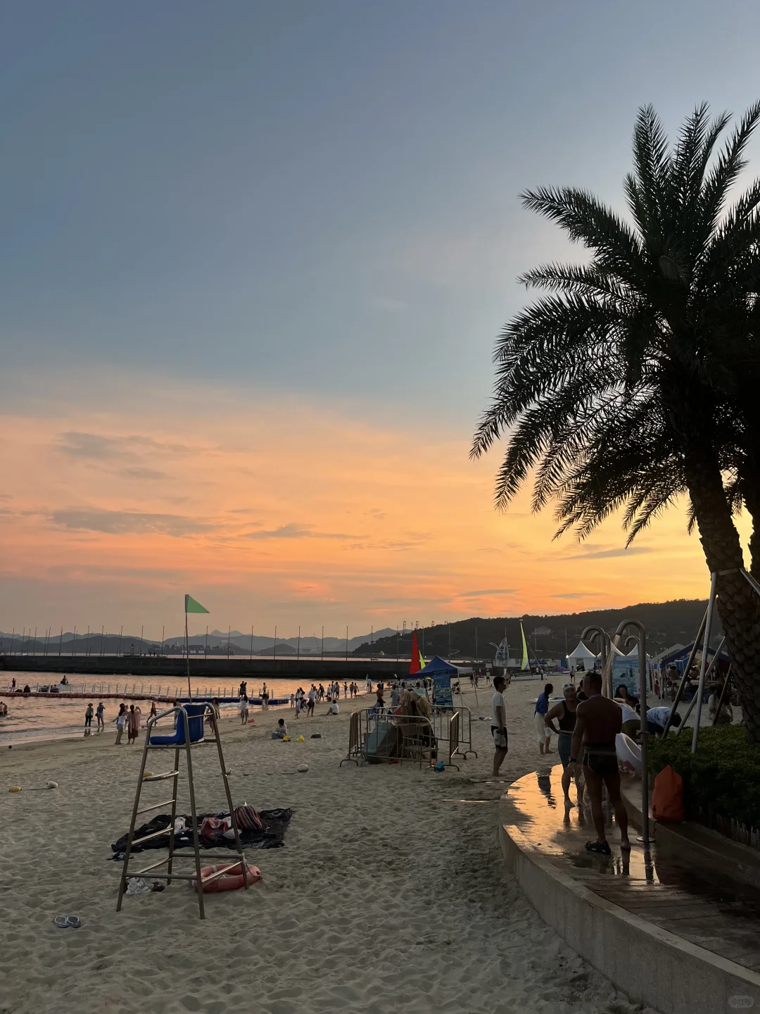 去了大梅沙后觉得桔钓沙简直是个…