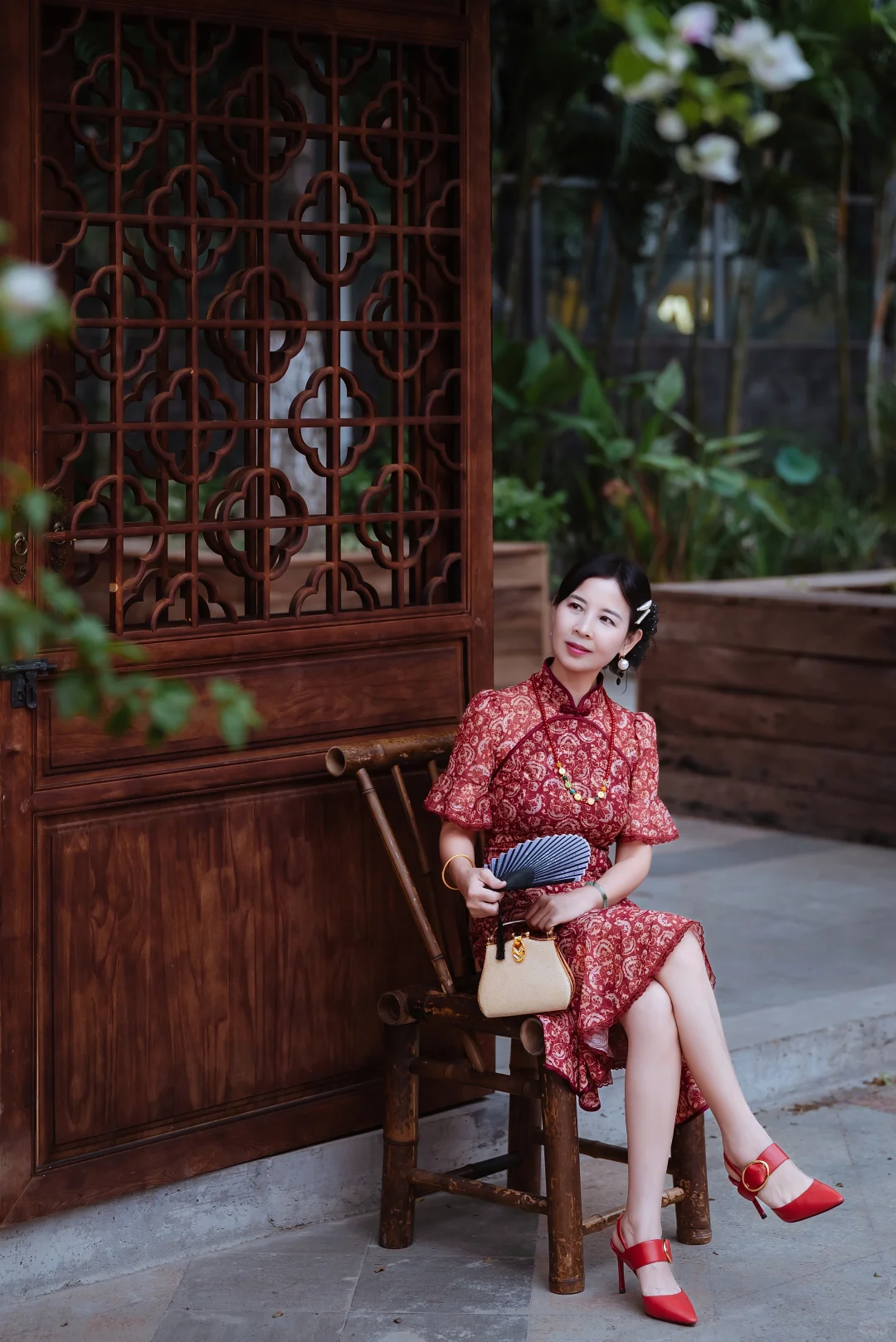 在东莞CBD挖到的老茶馆！穿旗袍适配度100%