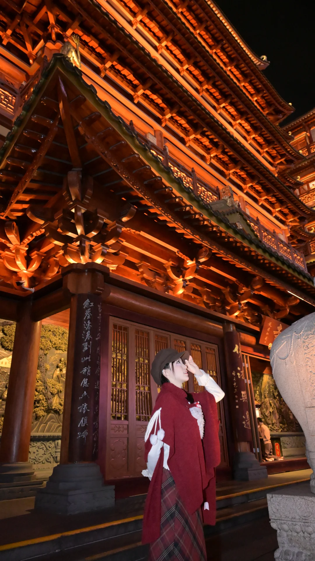 广州圣诞限定✨大佛寺15元拍禅意圣诞大片