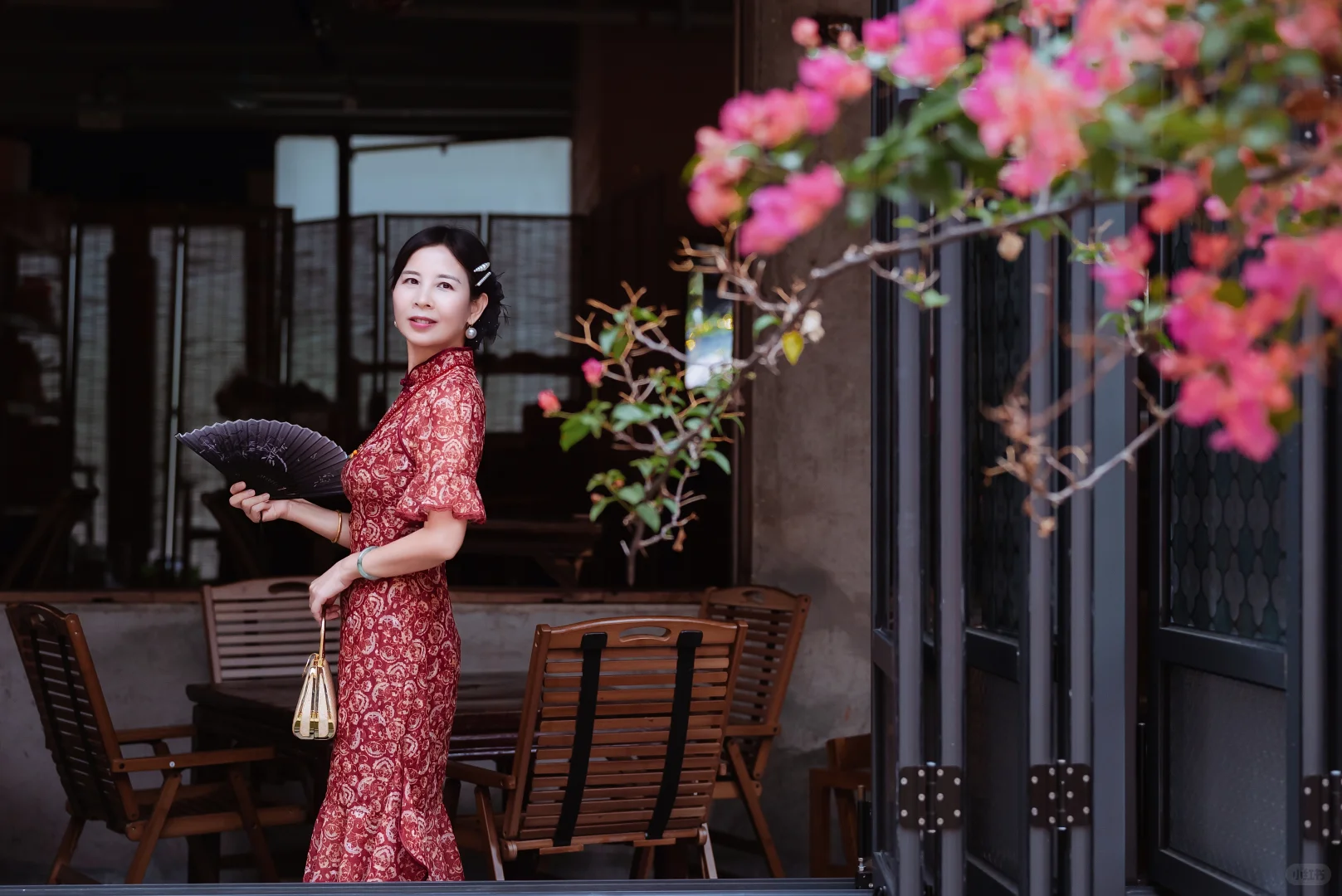 在东莞CBD挖到的老茶馆！穿旗袍适配度100%