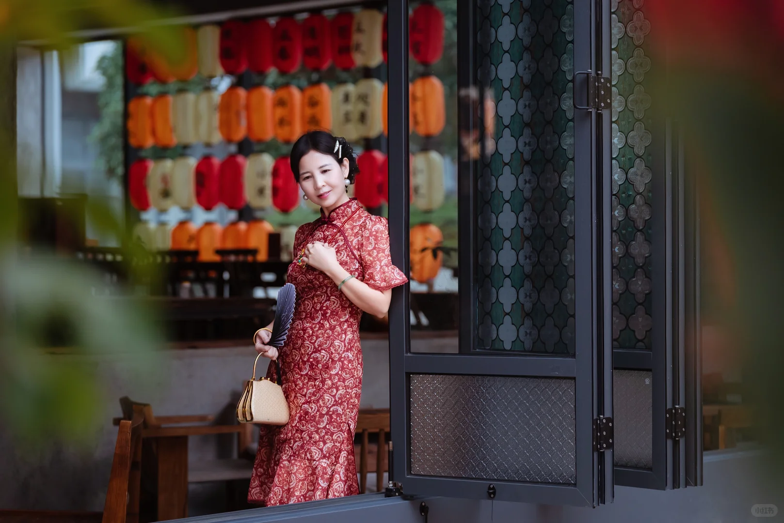 在东莞CBD挖到的老茶馆！穿旗袍适配度100%