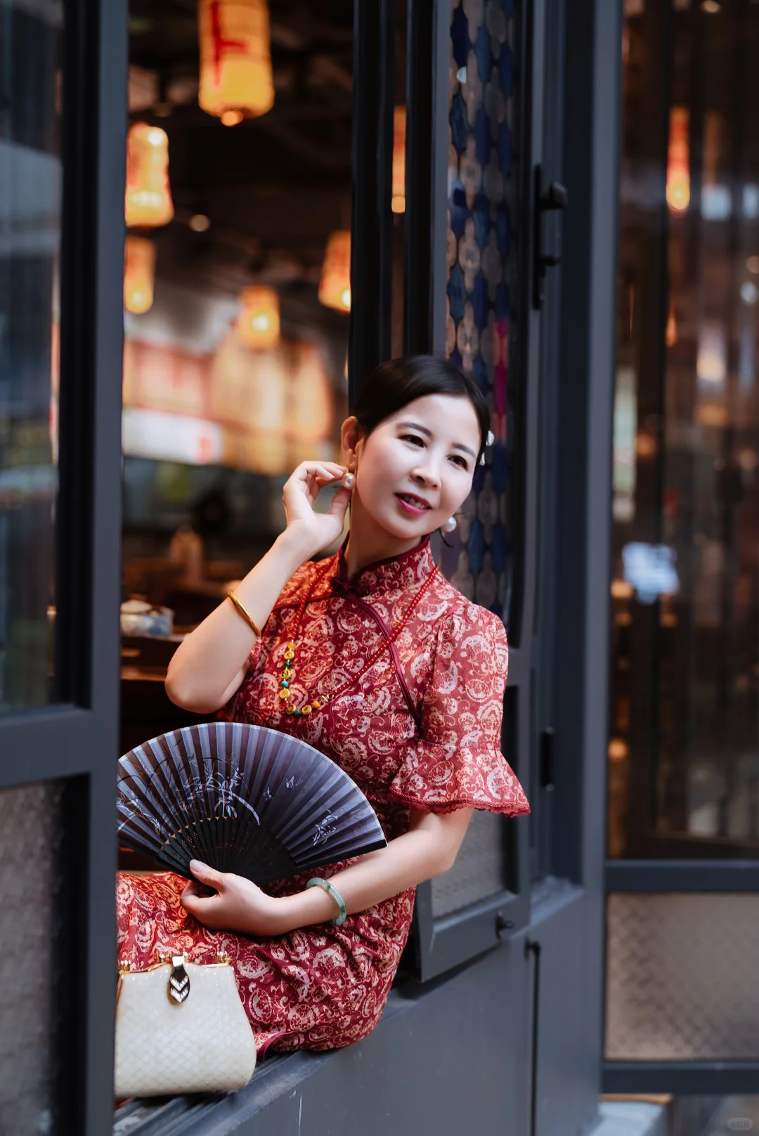 在东莞CBD挖到的老茶馆！穿旗袍适配度100%