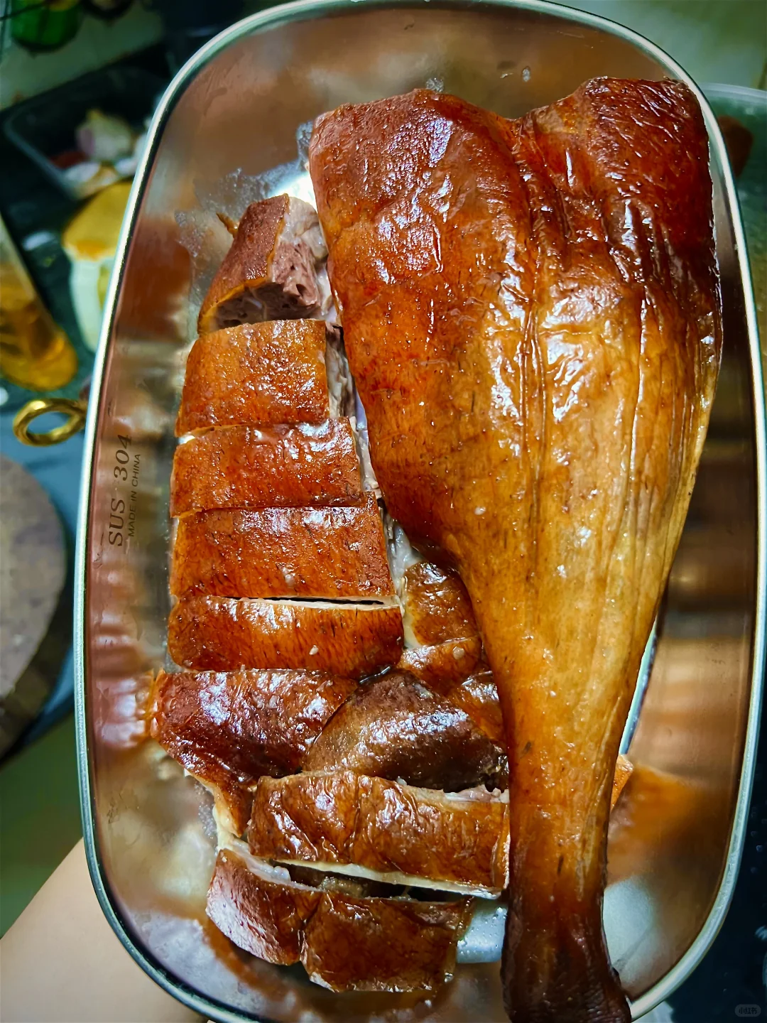 今日份打包｜东莞石龙肥桃烧鹅