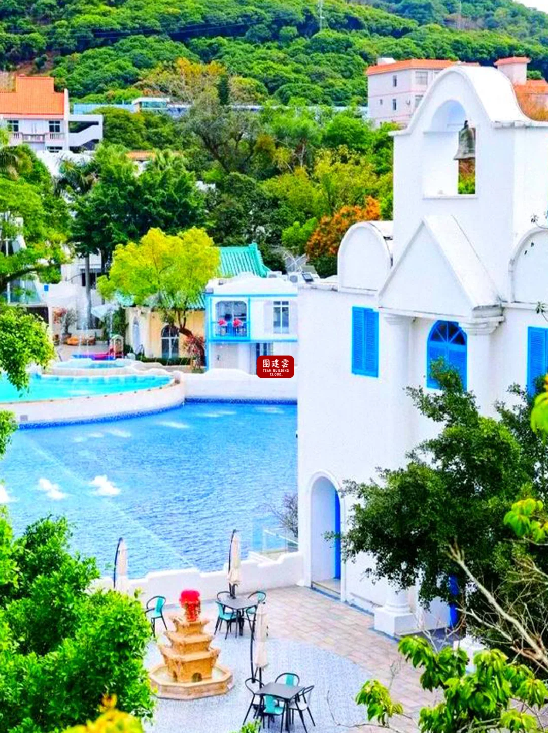 广州年会团建 | 小希腊既视感,温泉出片攻略