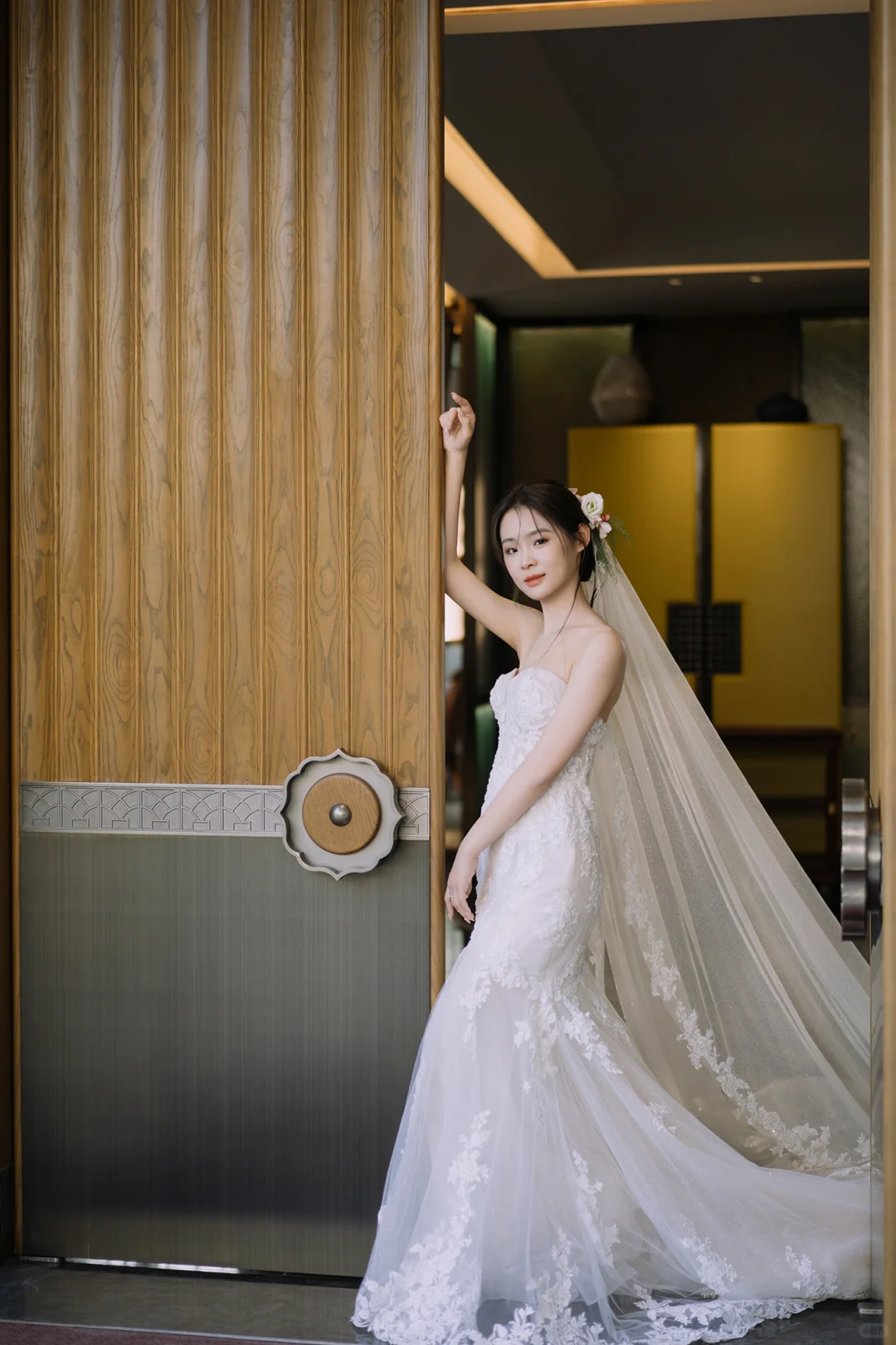 广州户外草坪婚礼 从校服到婚纱