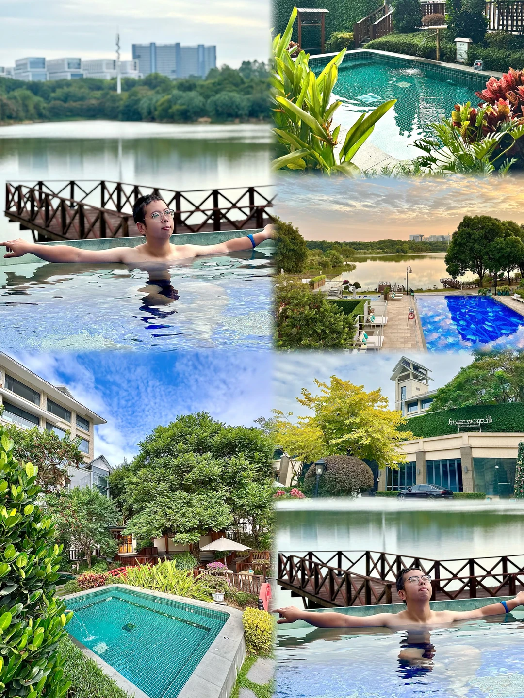 东莞松山湖｜园林生态汤泉，湖景一览无疑！