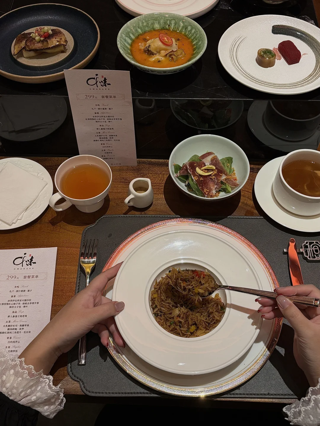 感觉是目前东莞top1的中式Omakase。。😭😭