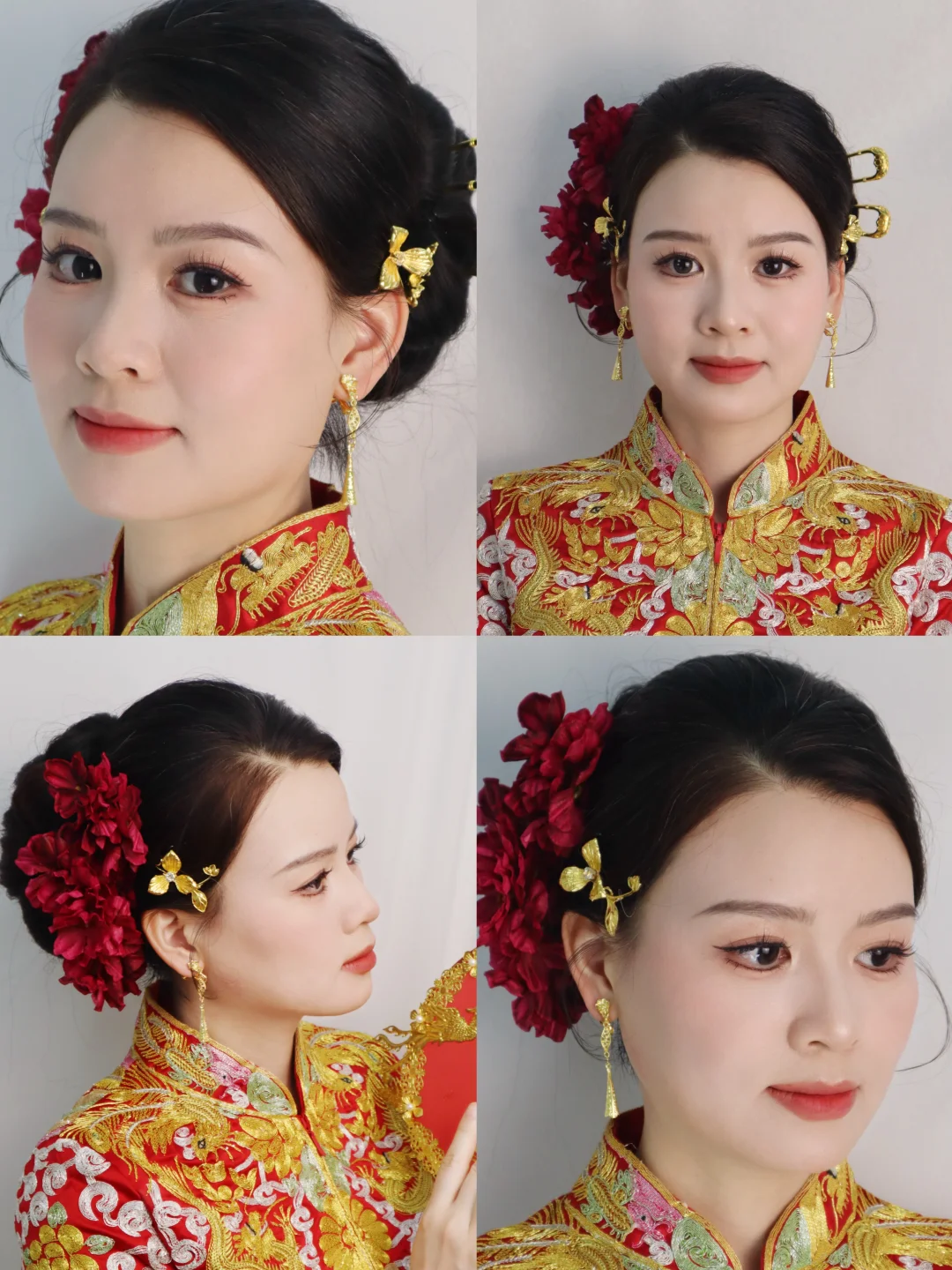 东莞小预算龙凤褂新娘妆造