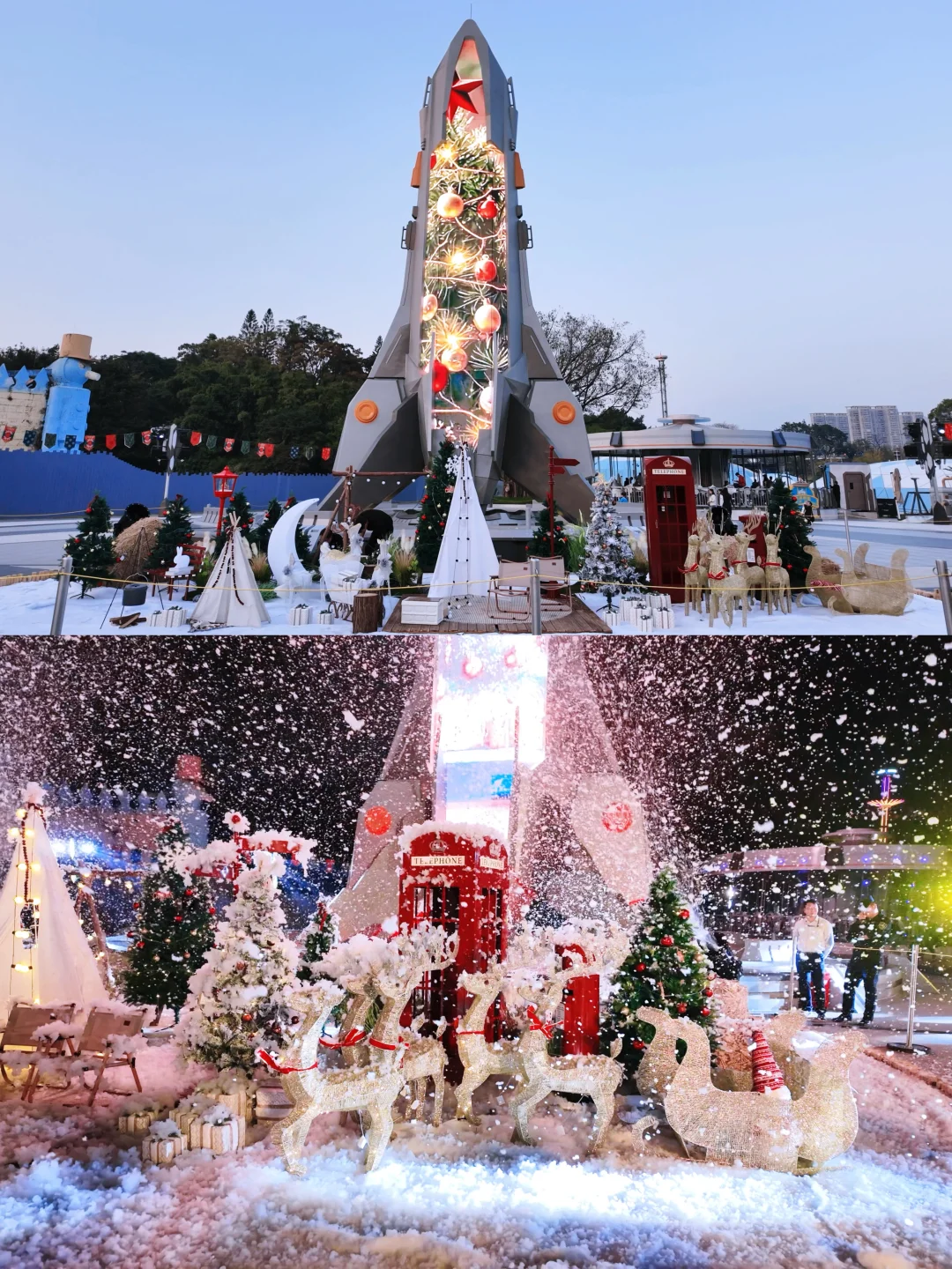 广州遛娃｜南湖许愿季飘雪好治愈❄️