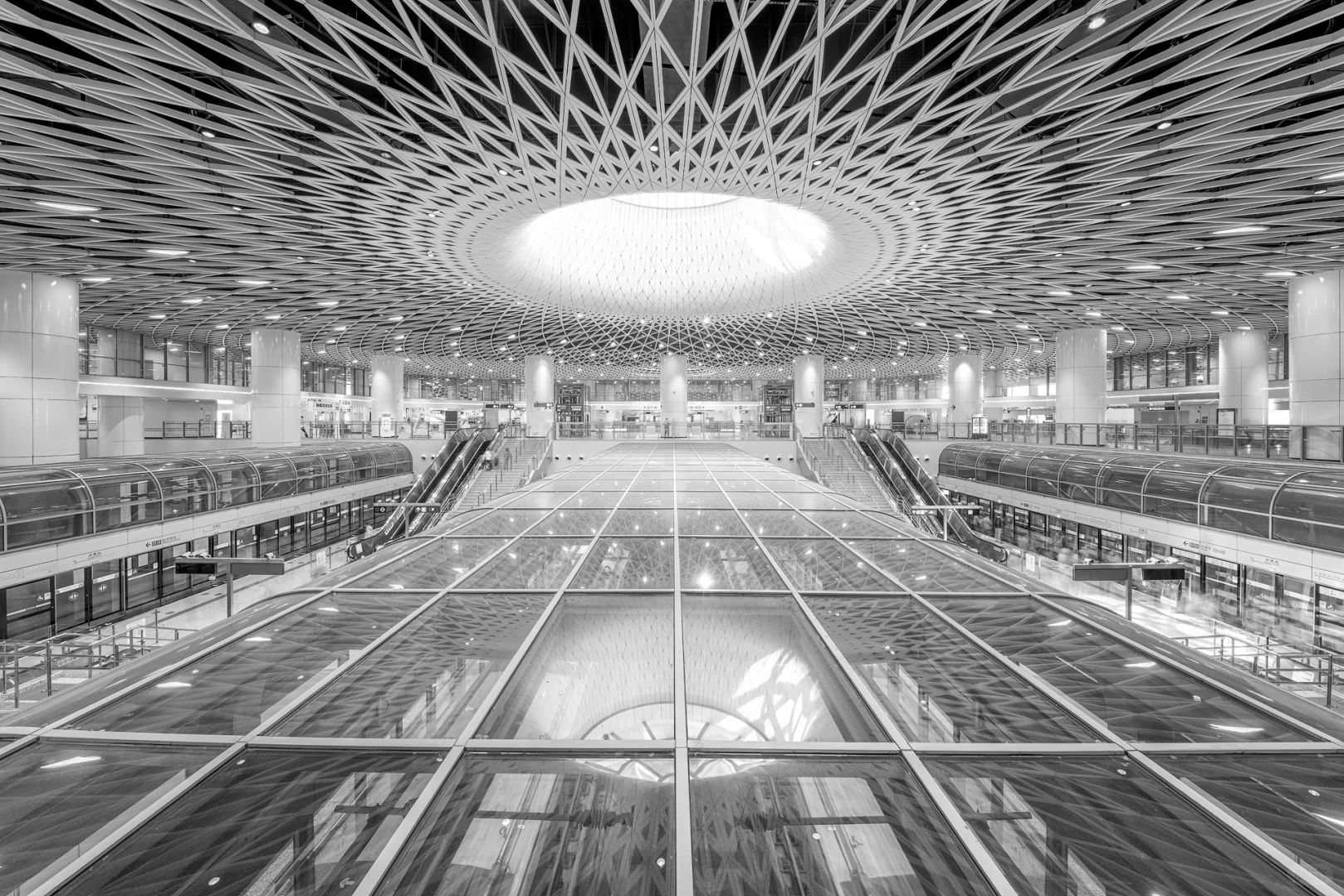 深圳之眼｜岗厦北：地下的赛博穹顶好绝📸