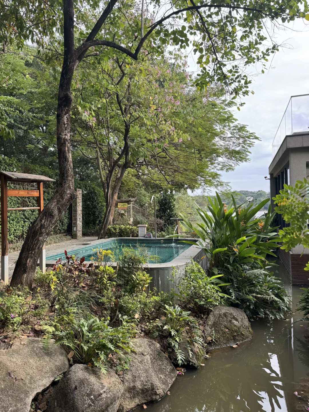 东莞松山湖｜园林生态汤泉，湖景一览无疑！