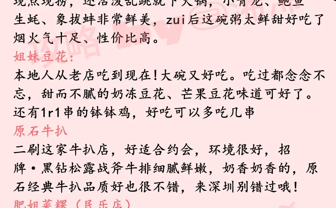 男朋友画的深圳地图🗺️太全太细心了👍🏻