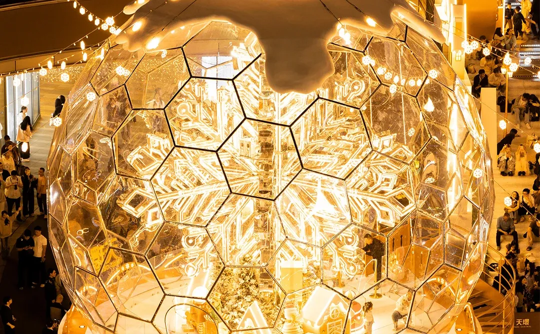 广州圣诞打卡顶流｜天环广场这波赢麻了！