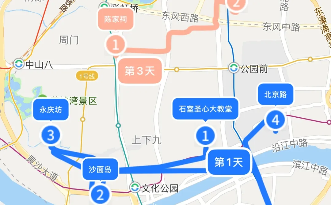 终于有人整理清楚广州旅游顺序了