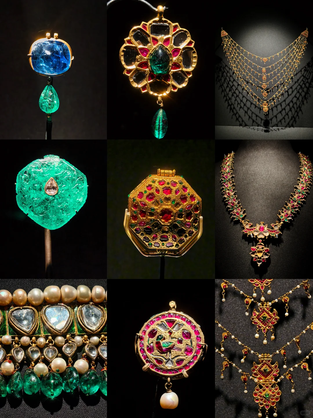 太震撼✨被深博百年顶奢珠宝的火彩闪晕了！