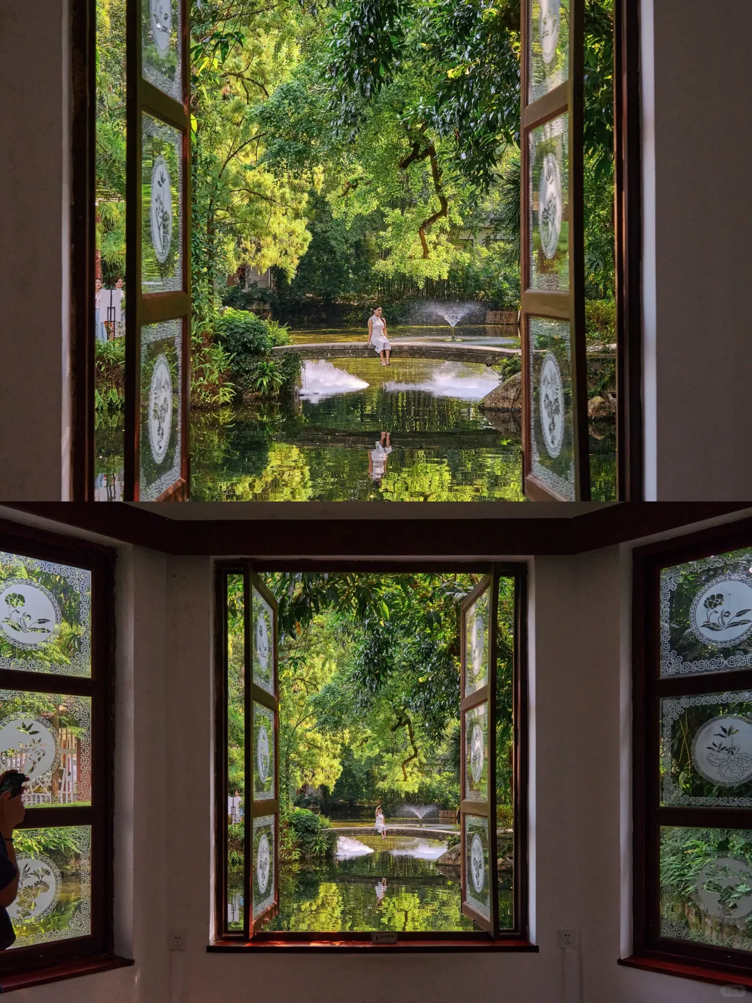 被问爆的广州古风园林☀️晴天直接美到封神～