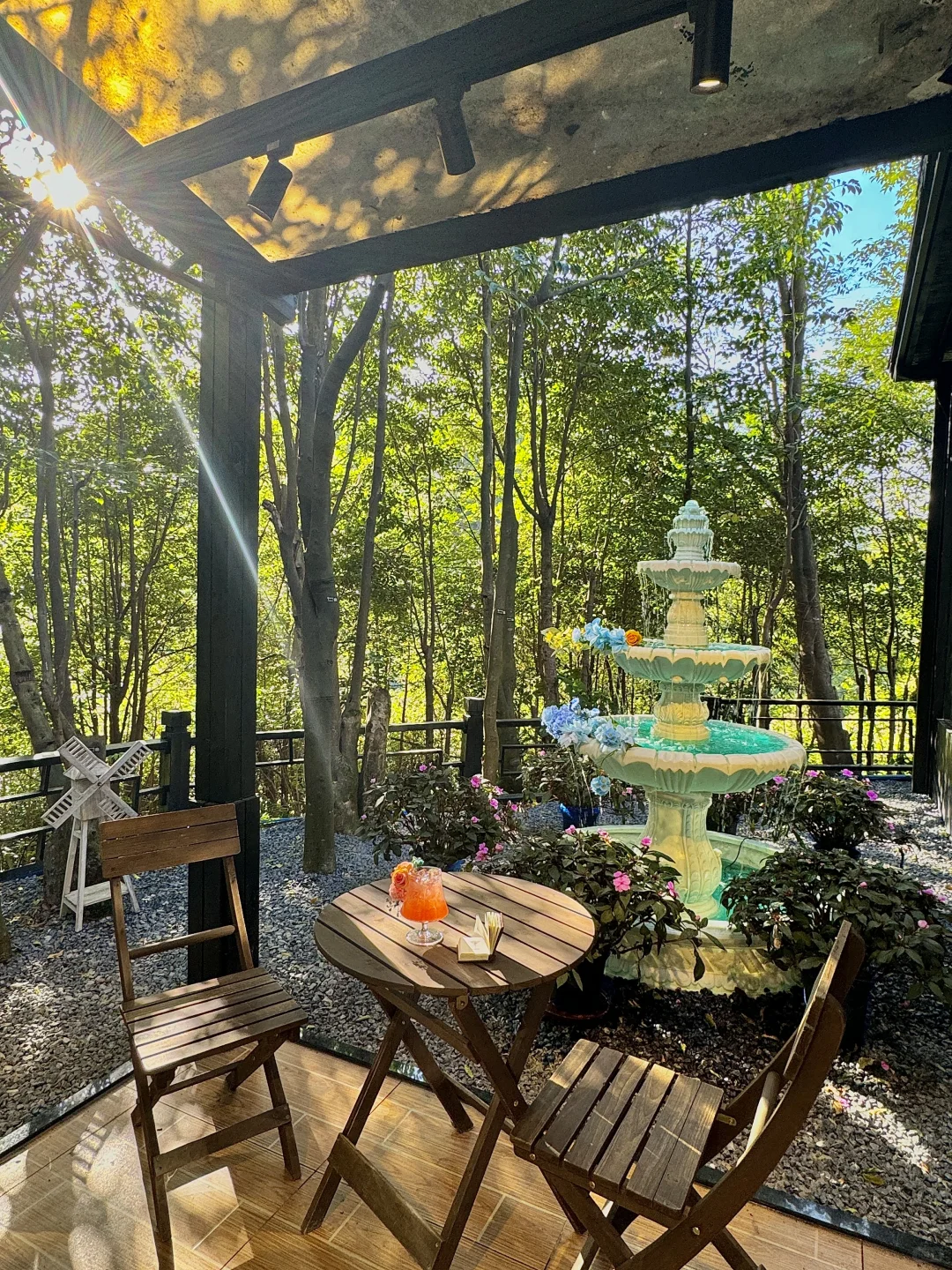 东莞｜愿意坐一天的森林瀑布咖啡屋🌳