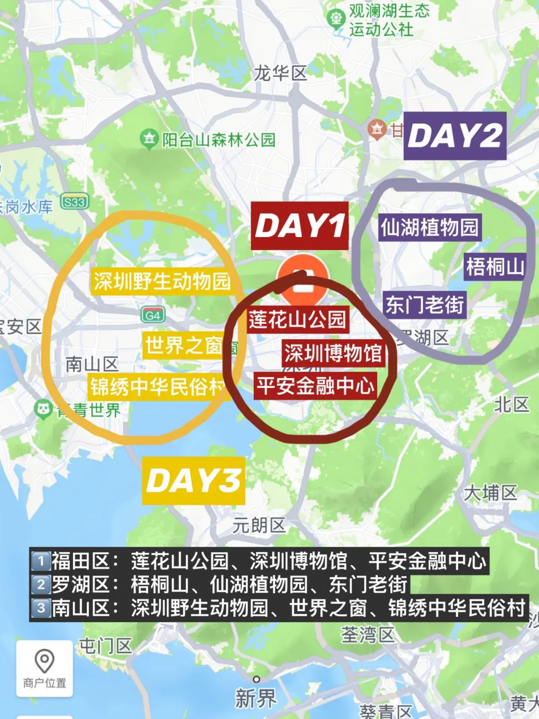 深圳3天2夜‼️超全攻略不踩雷💥