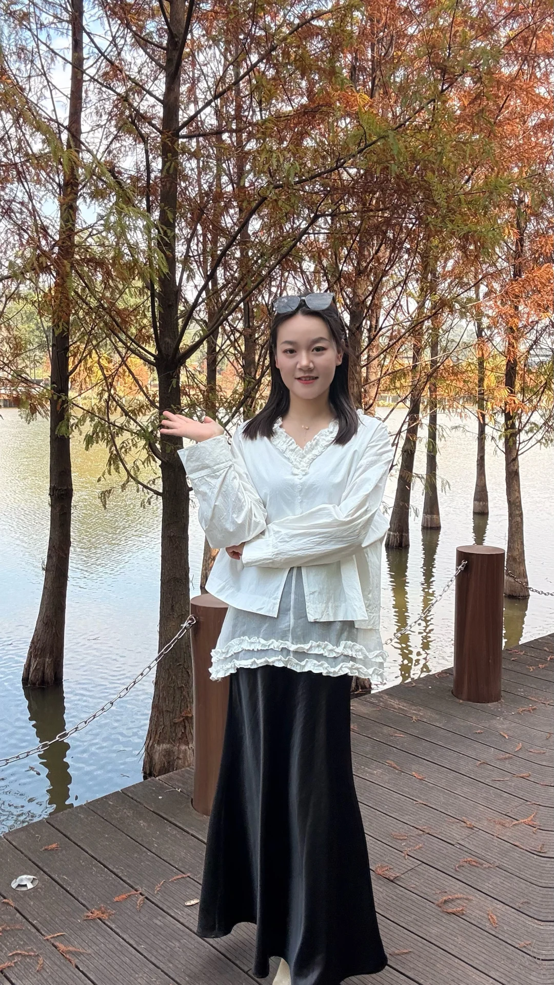 东莞的冬，藏在落羽杉的绯色里🍂