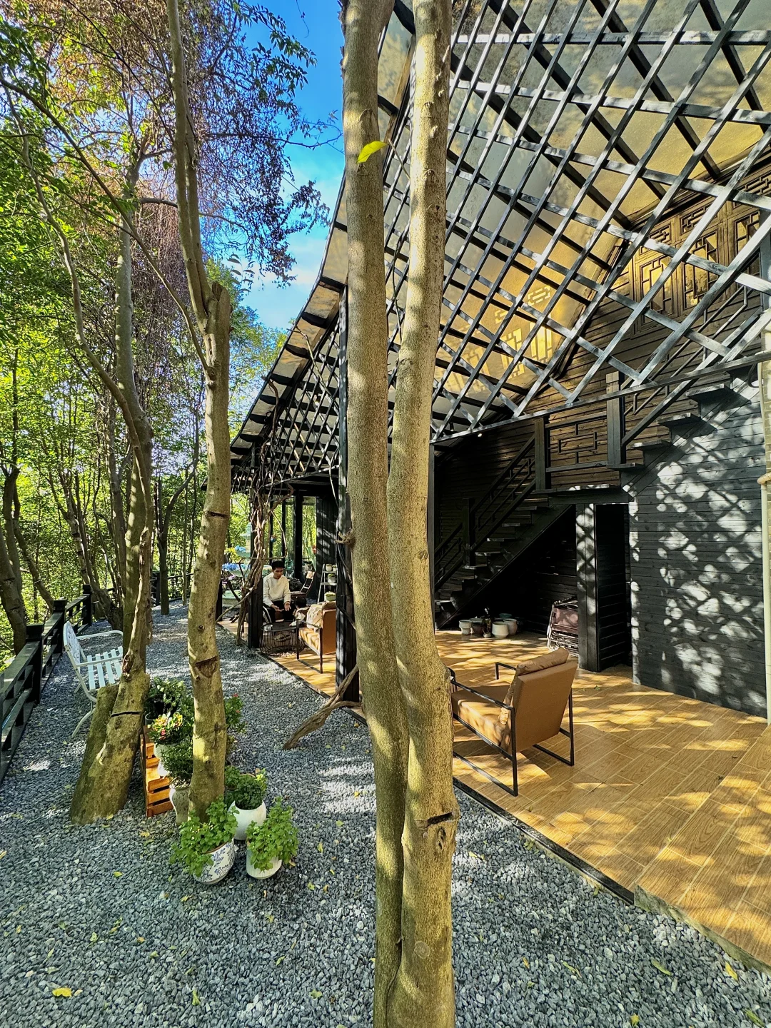东莞｜愿意坐一天的森林瀑布咖啡屋🌳