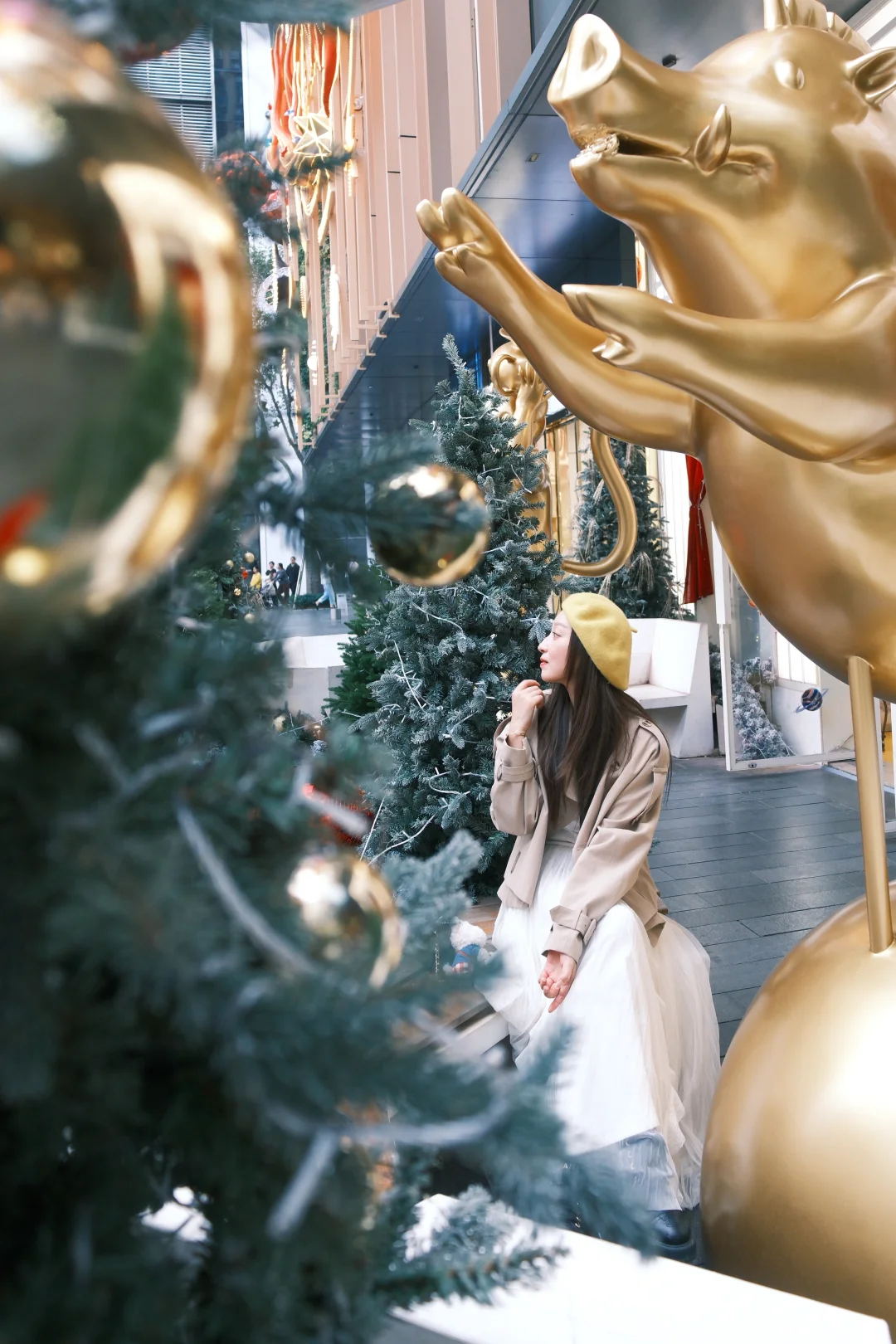 深圳/称得上圣诞氛围天花板了吧！