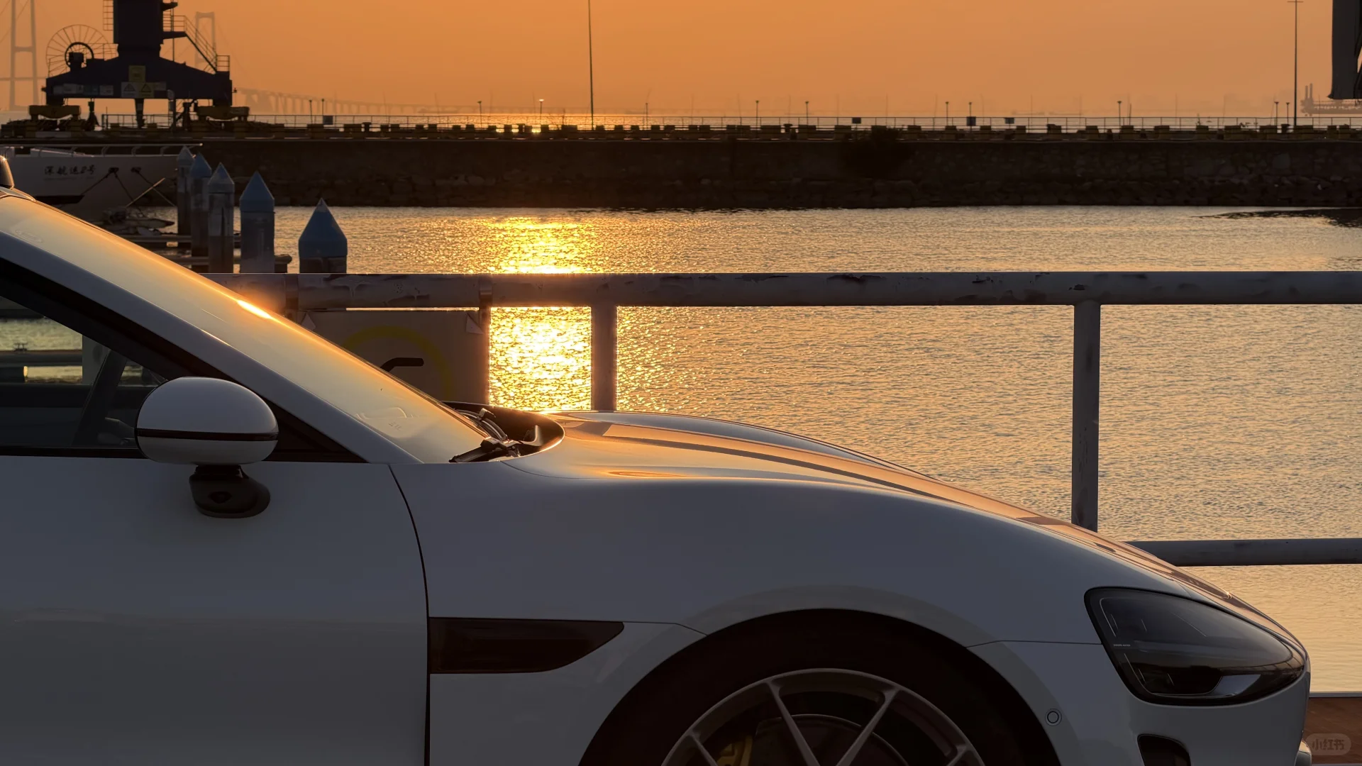 今晚深圳机场日落手机直出🌅