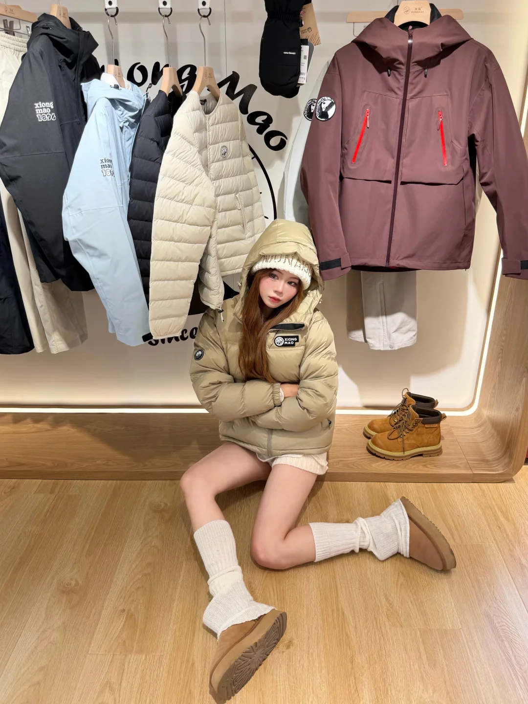 深圳大运天地！可可爱爱的熊猫好Q