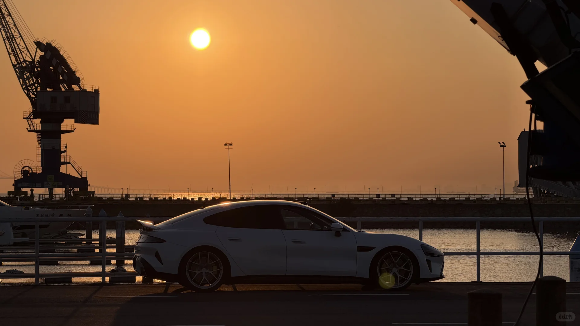 今晚深圳机场日落手机直出🌅