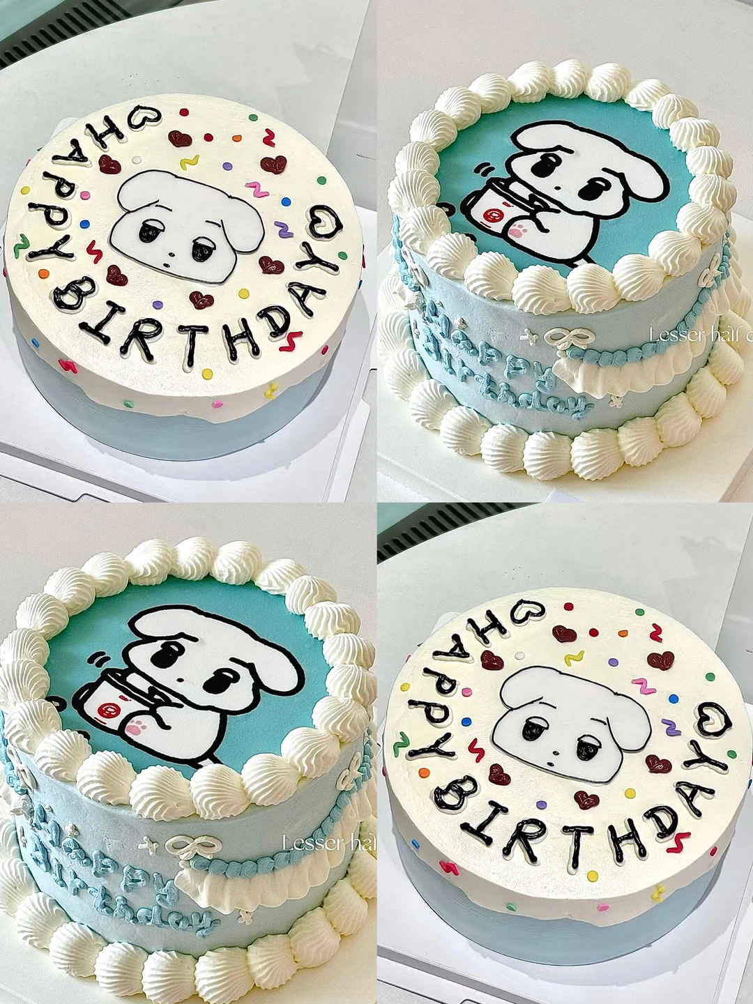 深圳限定🍰金玟庭winter咖喱狗蛋糕萌化啦