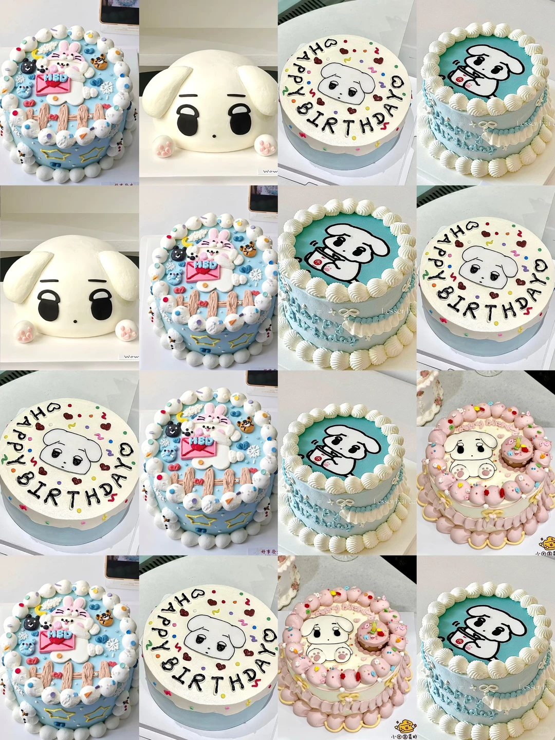 深圳限定🍰金玟庭winter咖喱狗蛋糕萌化啦