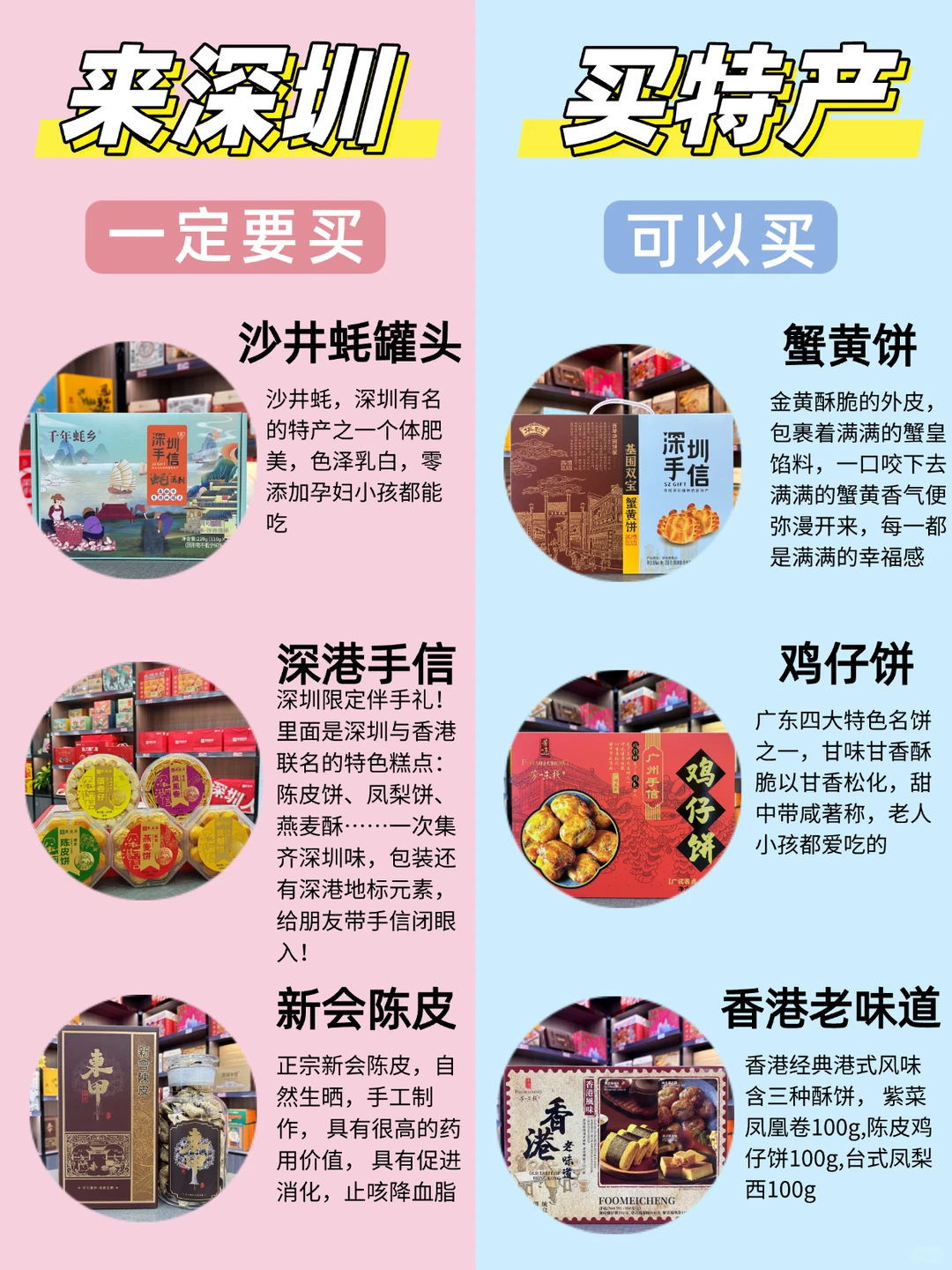 来深圳必买的特产清单‼️收藏这篇不踩雷✅