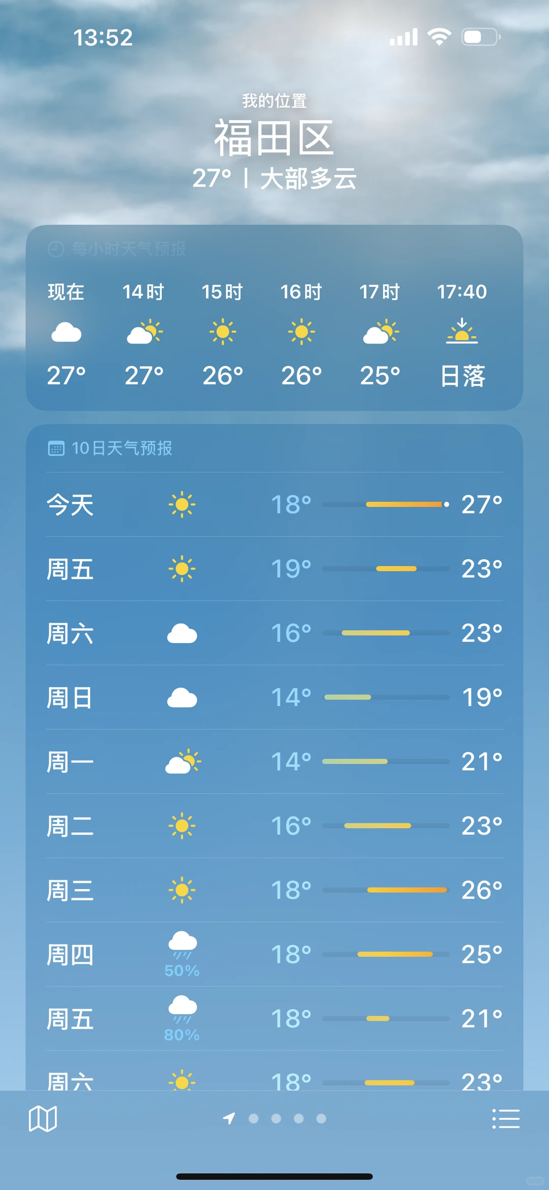 深圳天气