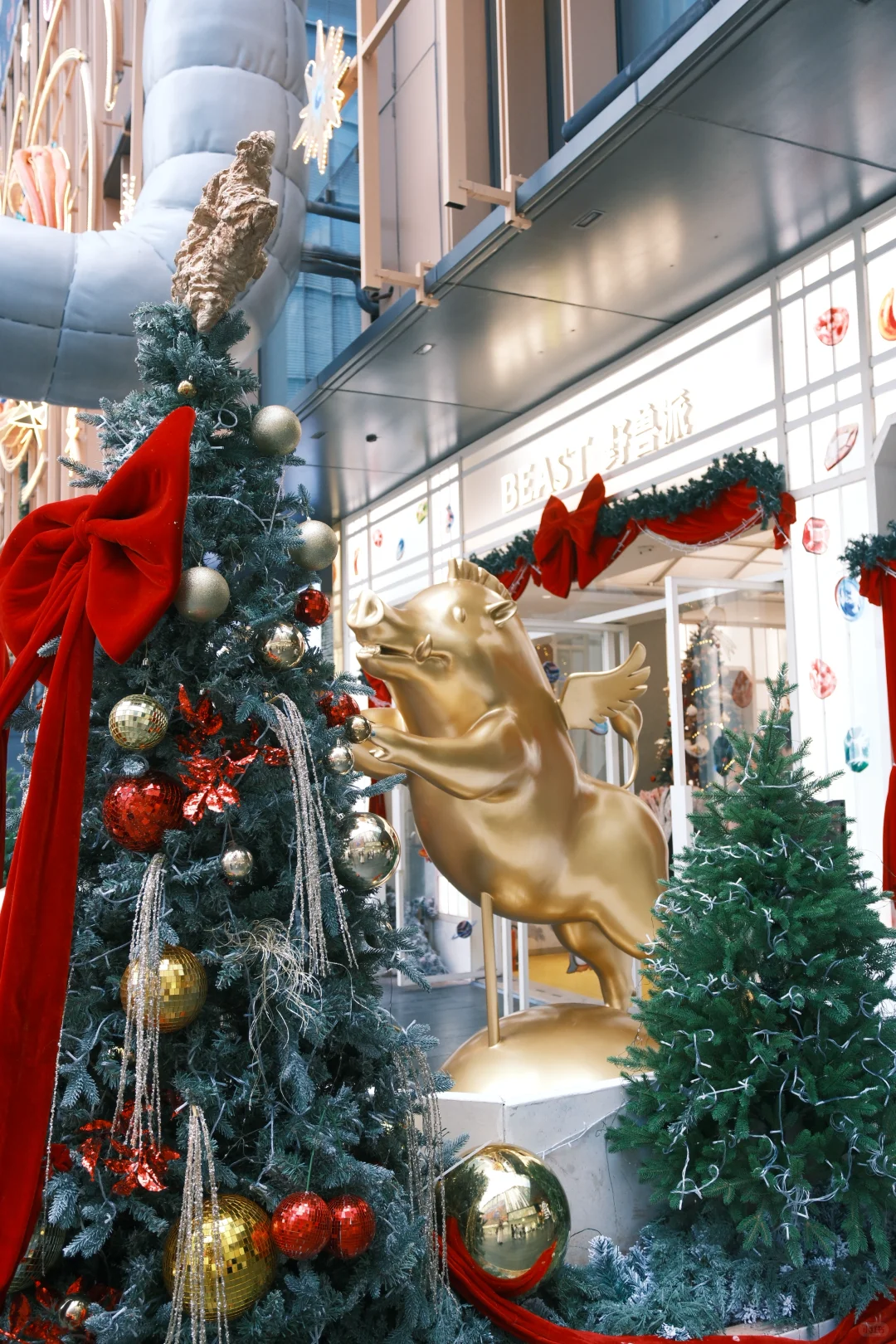 深圳/称得上圣诞氛围天花板了吧！