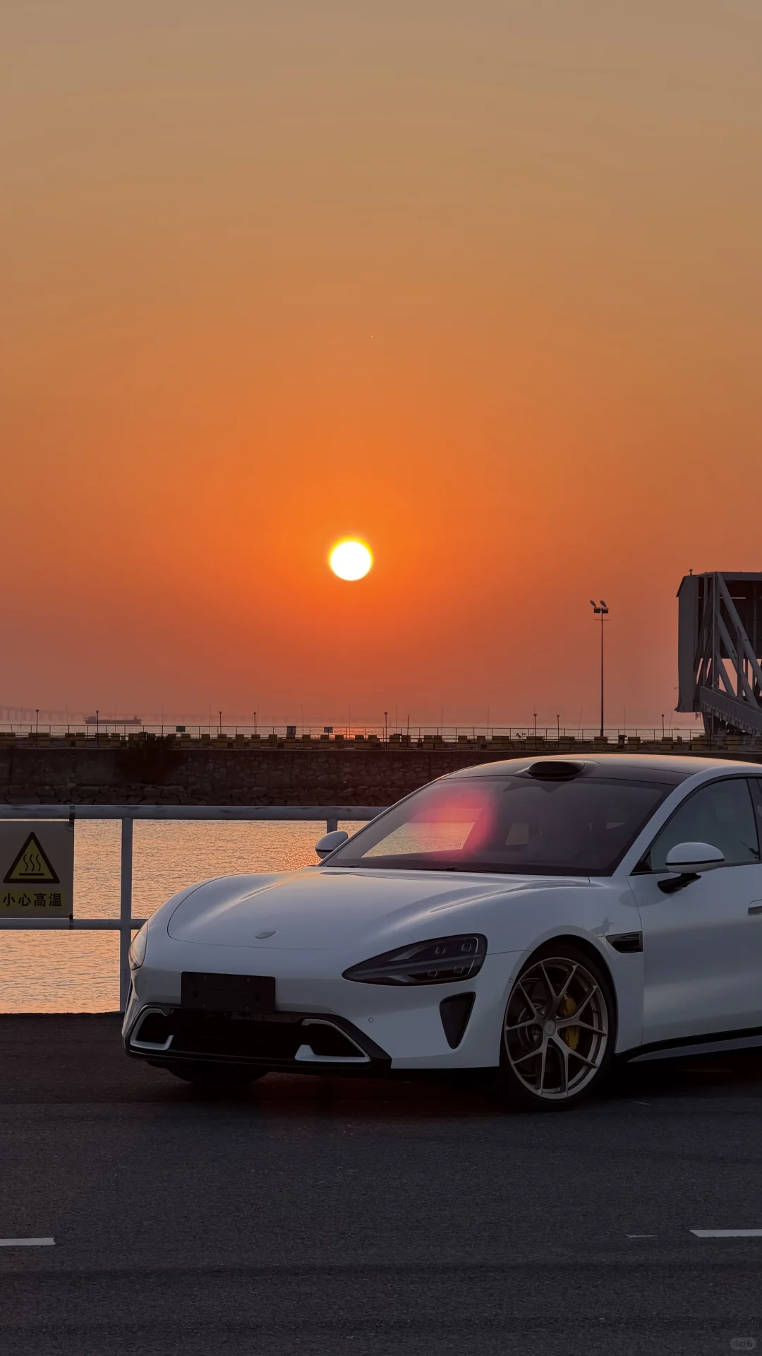 今晚深圳机场日落手机直出🌅