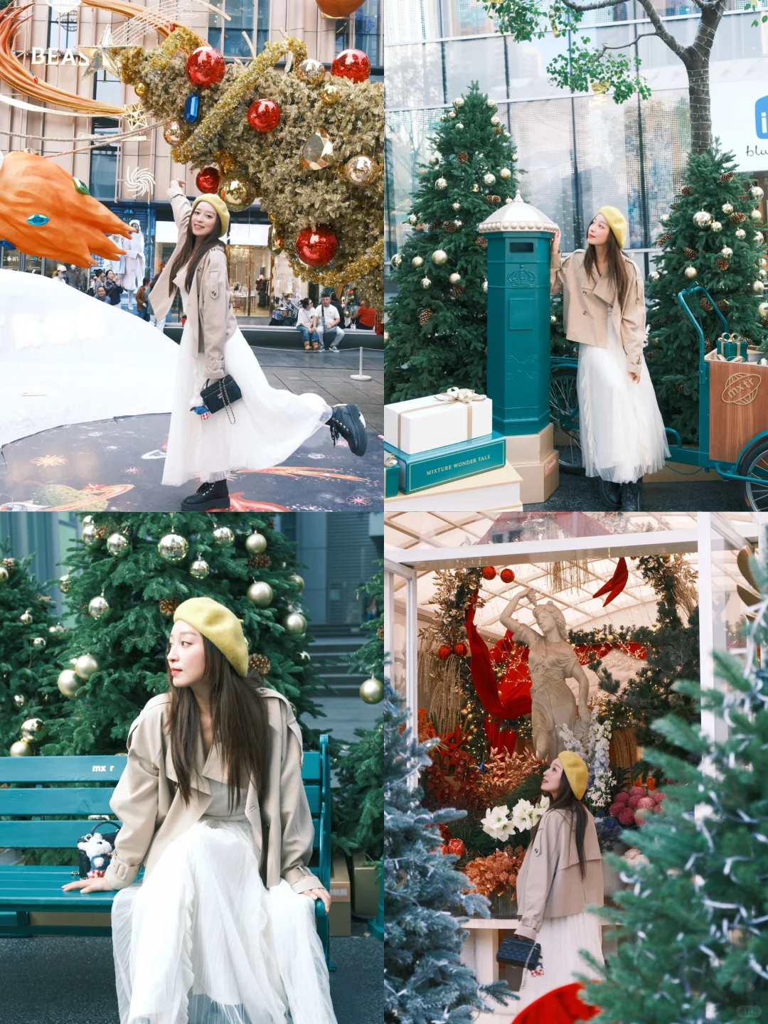 深圳/称得上圣诞氛围天花板了吧！