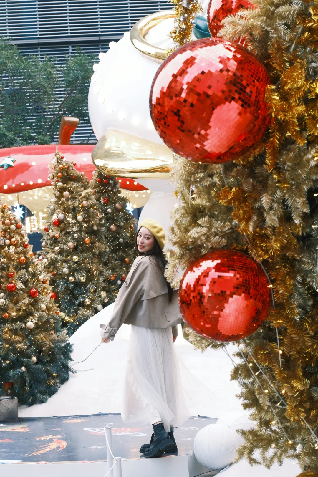 深圳/称得上圣诞氛围天花板了吧！