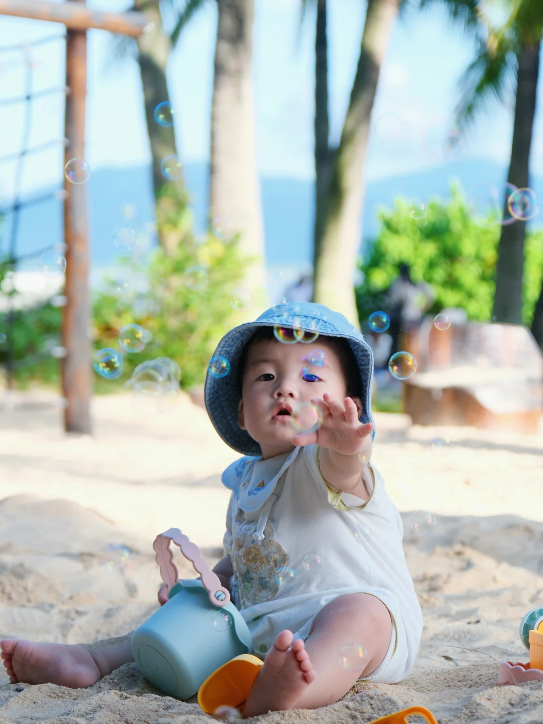 遛娃好去处（1）|深圳湾公园椰林沙滩🏝️