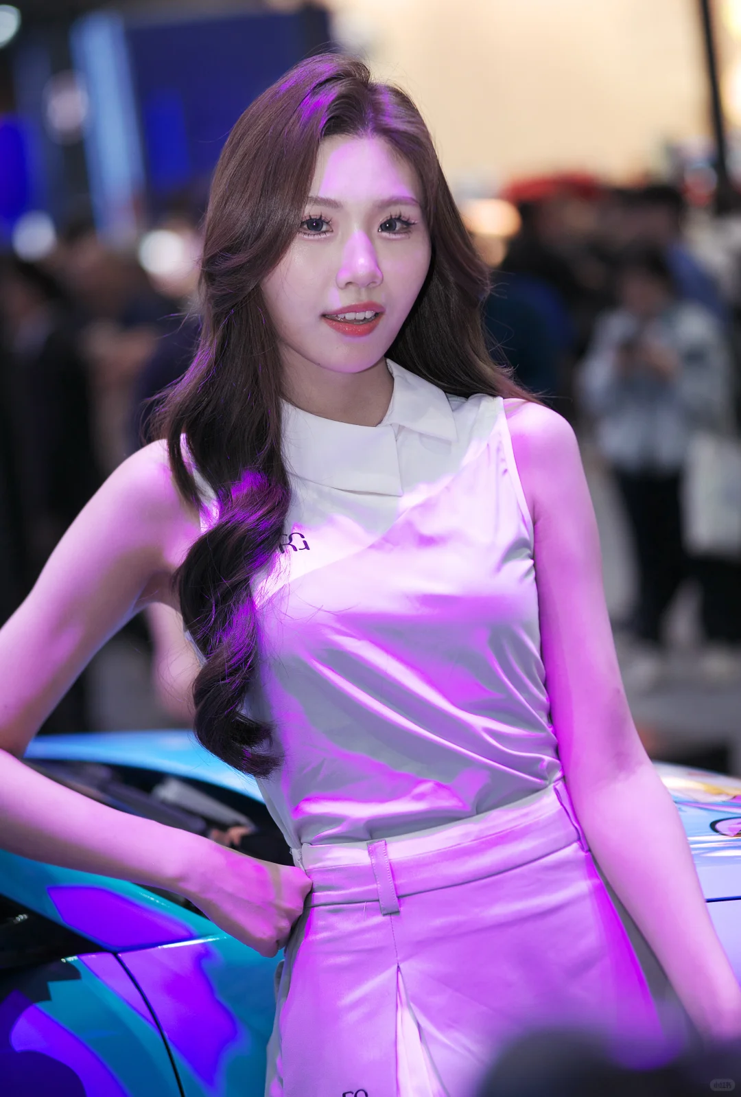 广州车展车模诺米