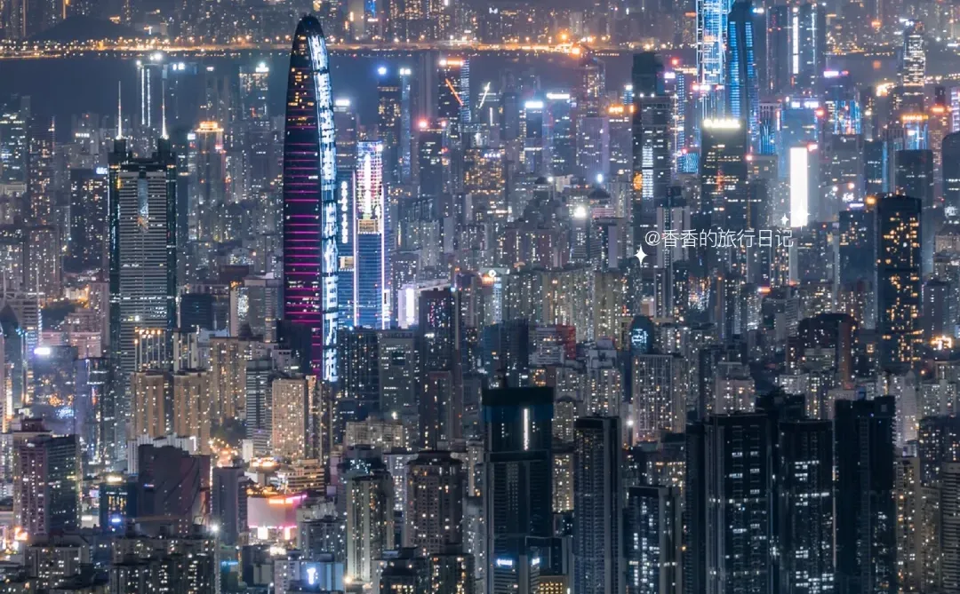 深圳梧桐山夜景🌃这么绝啊！美哭了‼️