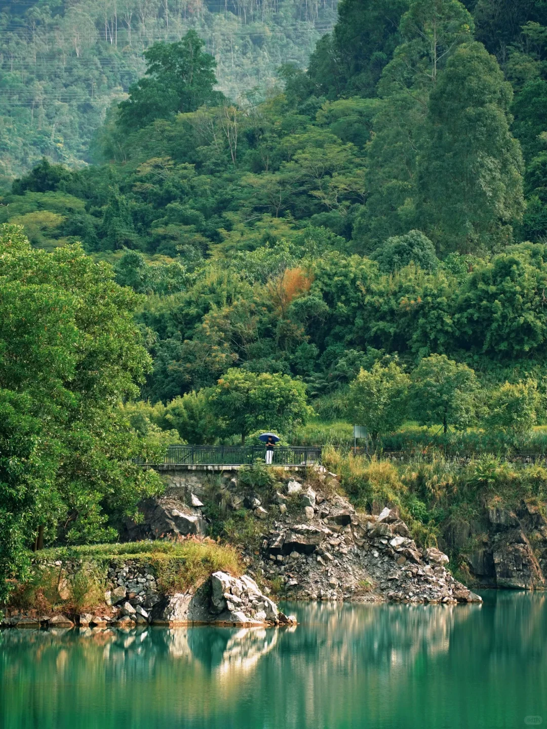 🔥东莞隐藏版“小九寨沟”！水濂山碧玉湖公园