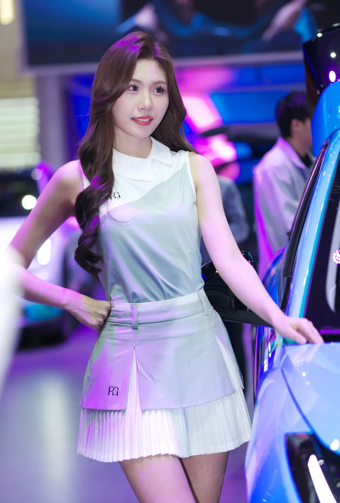 广州车展车模诺米