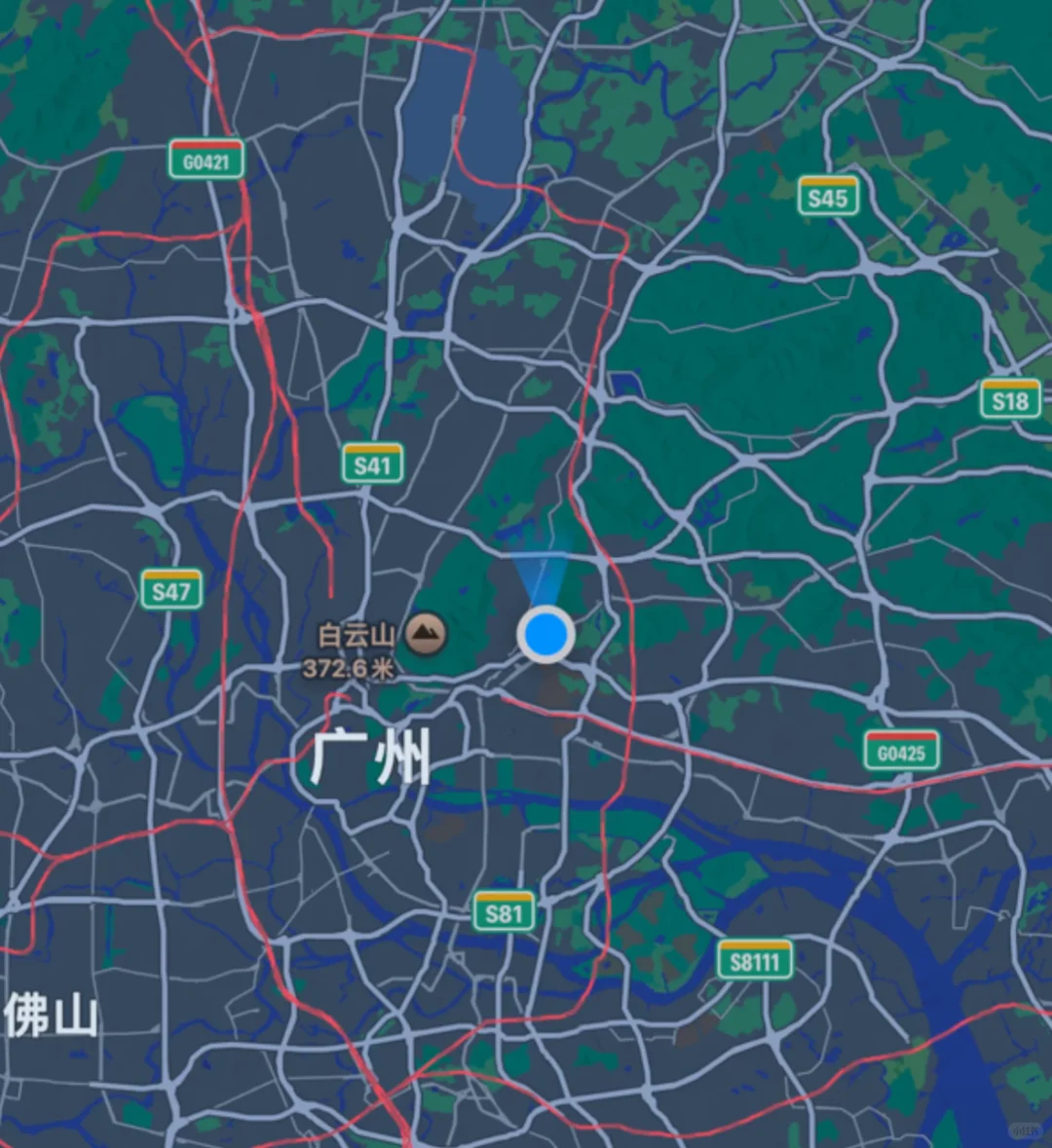 啊？ 半夜ip出逃广州？